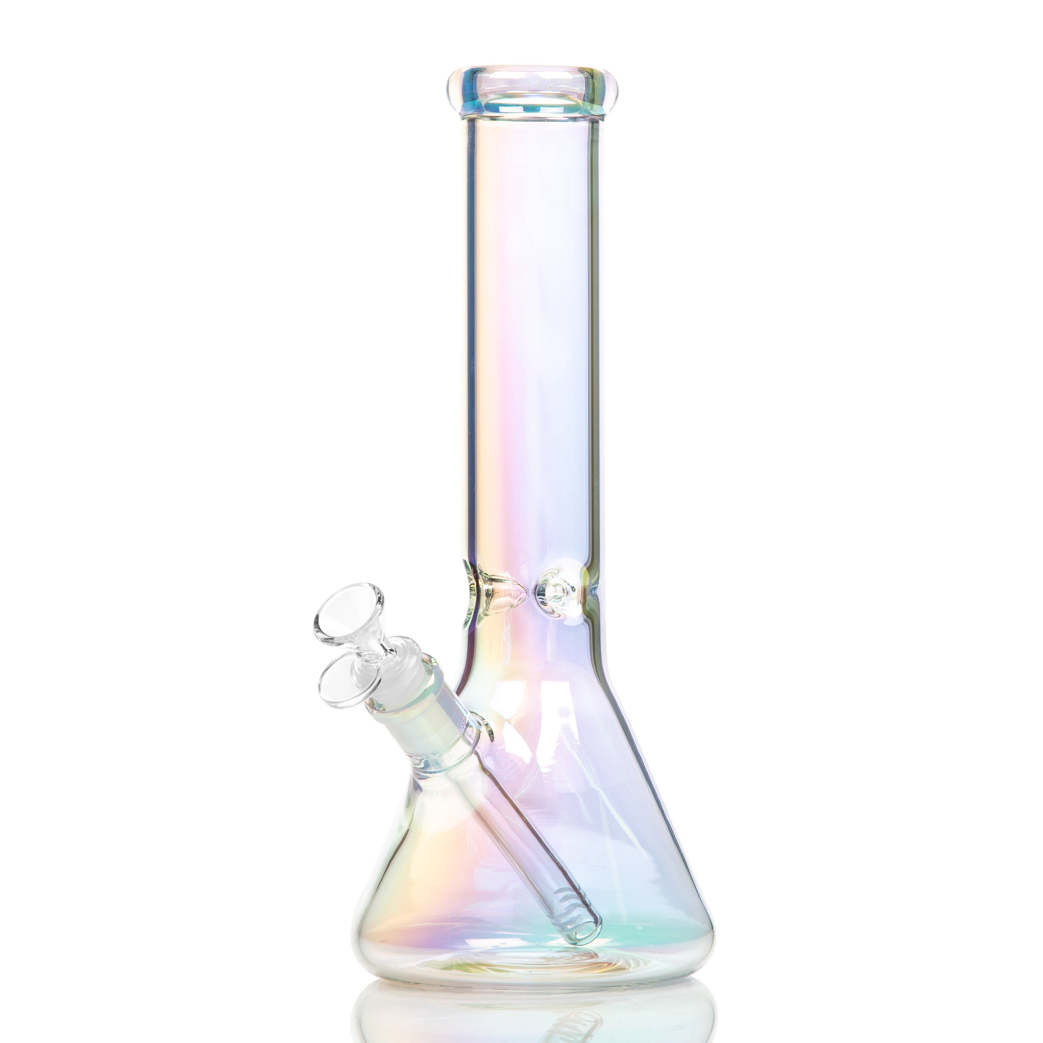 Chromatic holographic glass beaker bong available Australia wide.