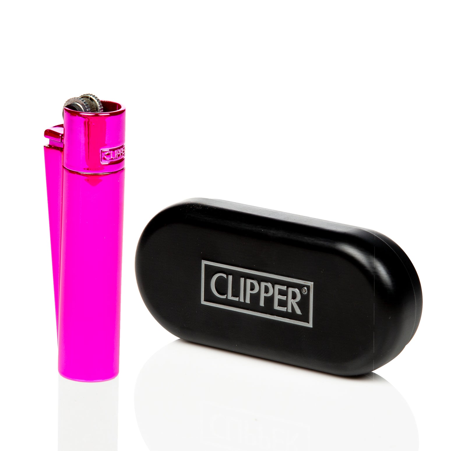 Clipper Jet Lighter Metal Fushia