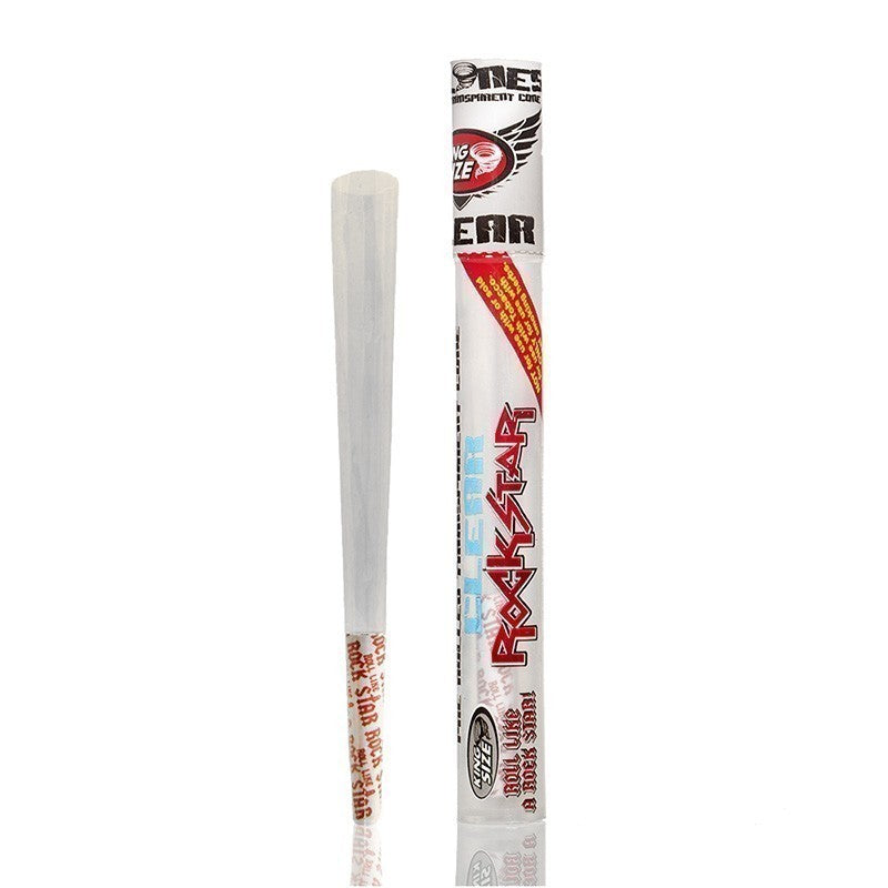 Cyclones Transparent Cones 2pk