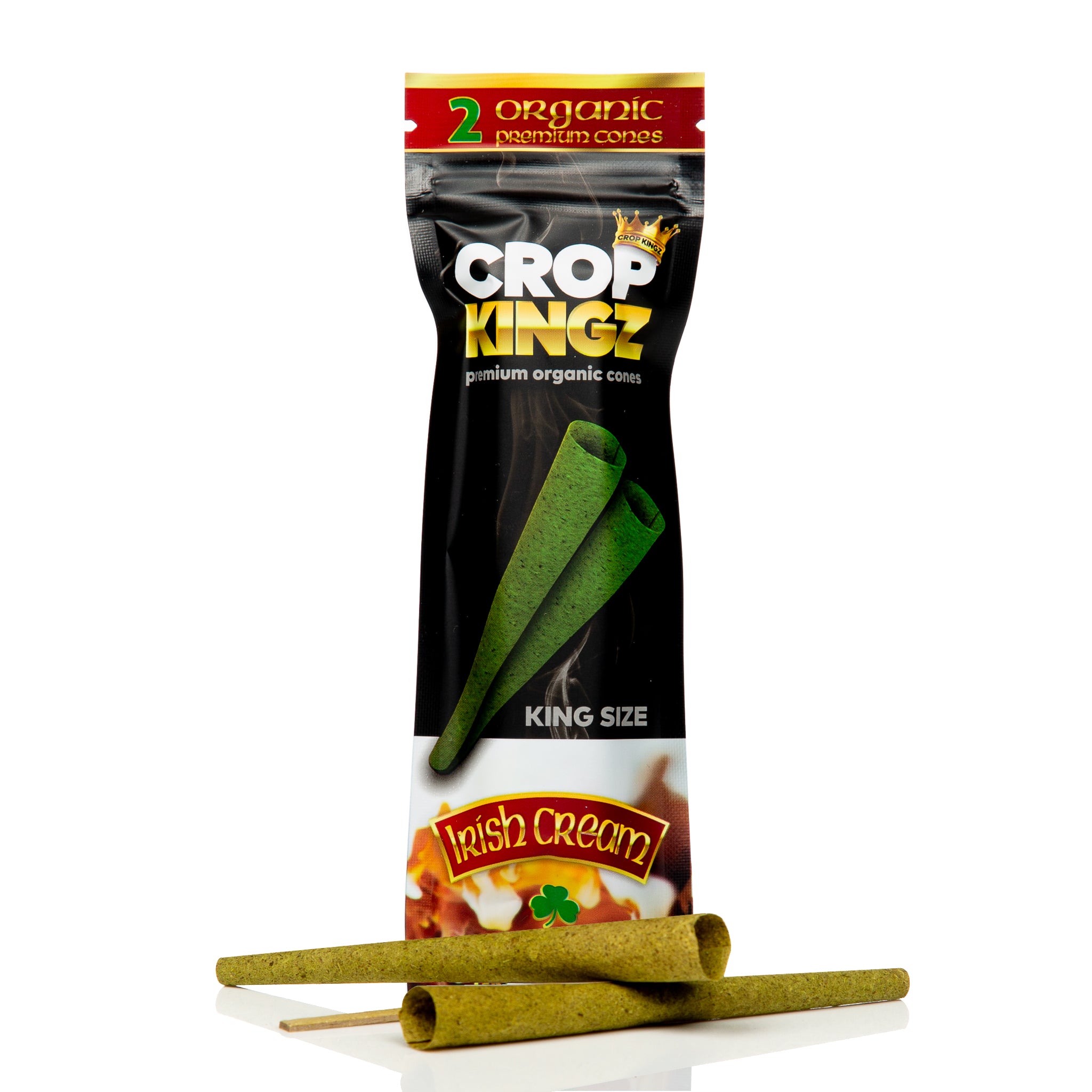 Crop Kingz Irish cream pre rolled hemp cones