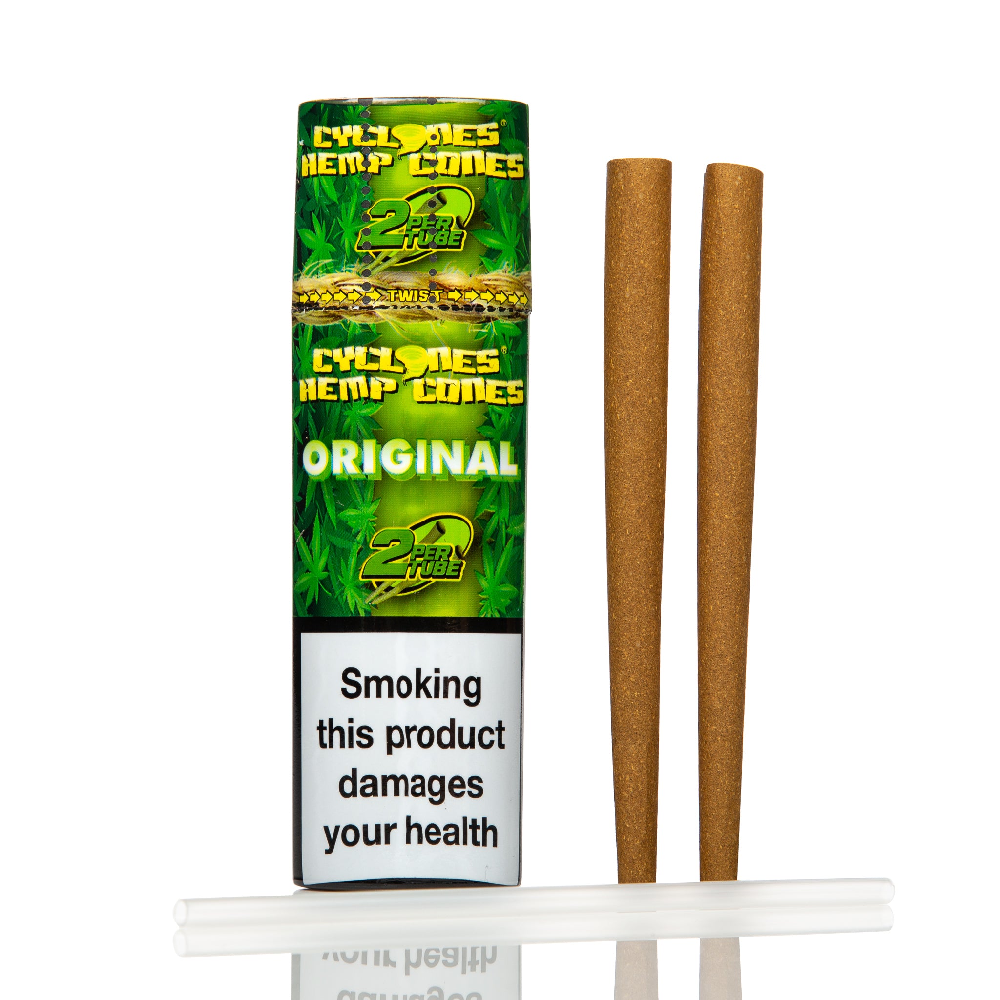 Cyclones original hemp cones twin pack