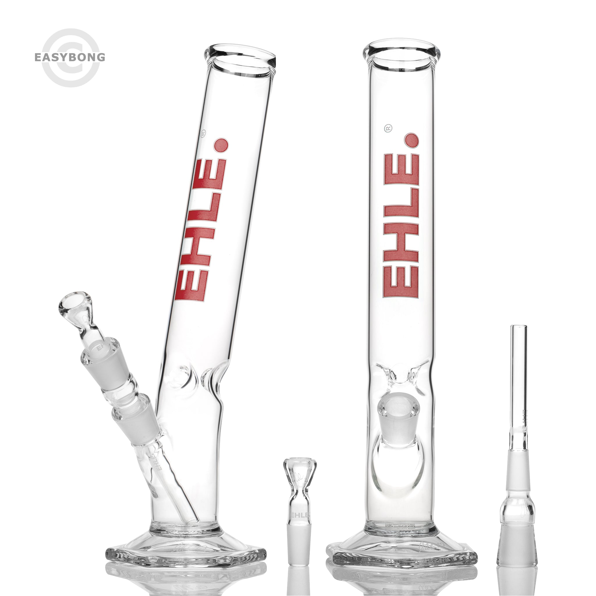 EHLE. 250ml Bent Ice Bong 14mm 30cm