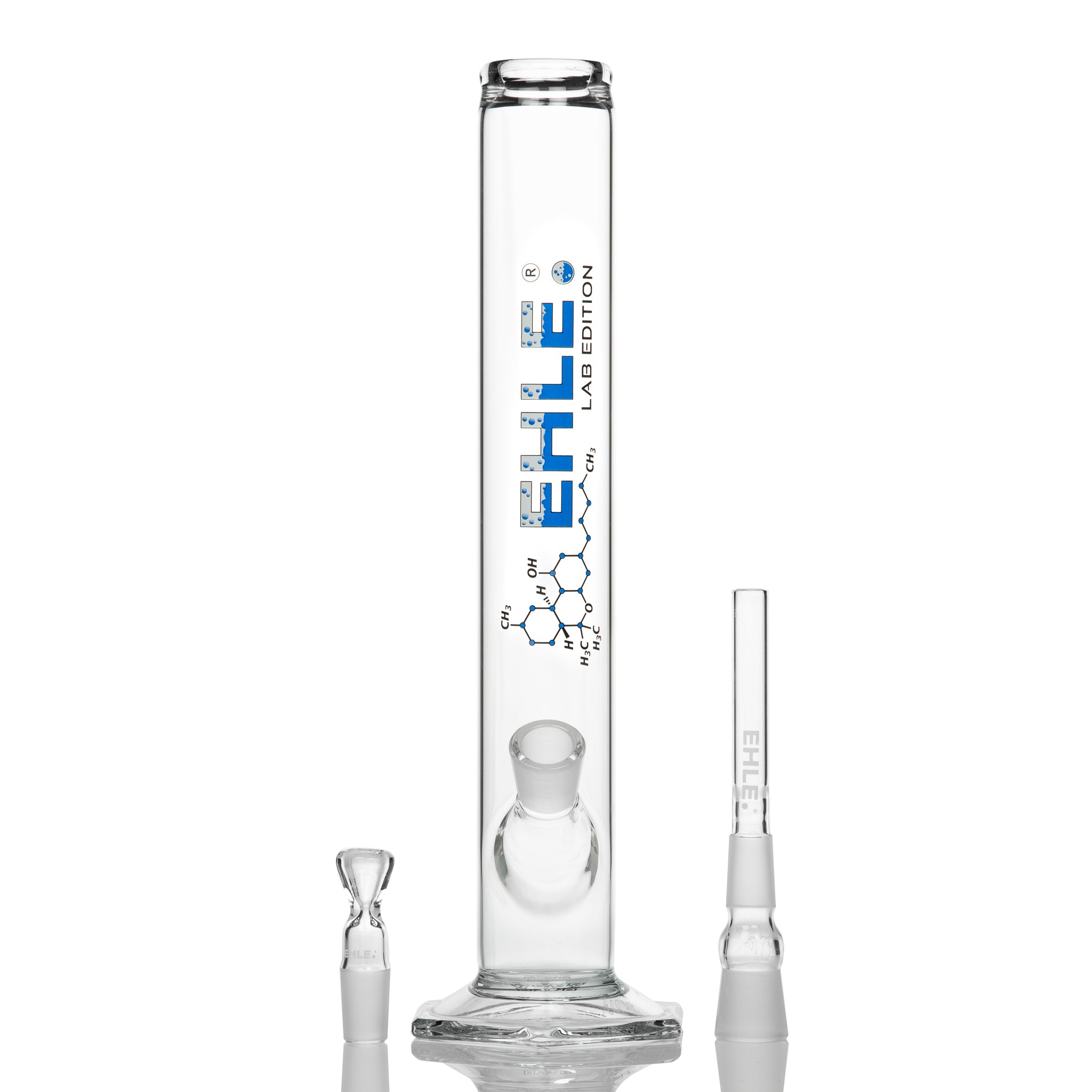 EHLE. 500ml Straight Lab Edition 18mm 36cm Blue