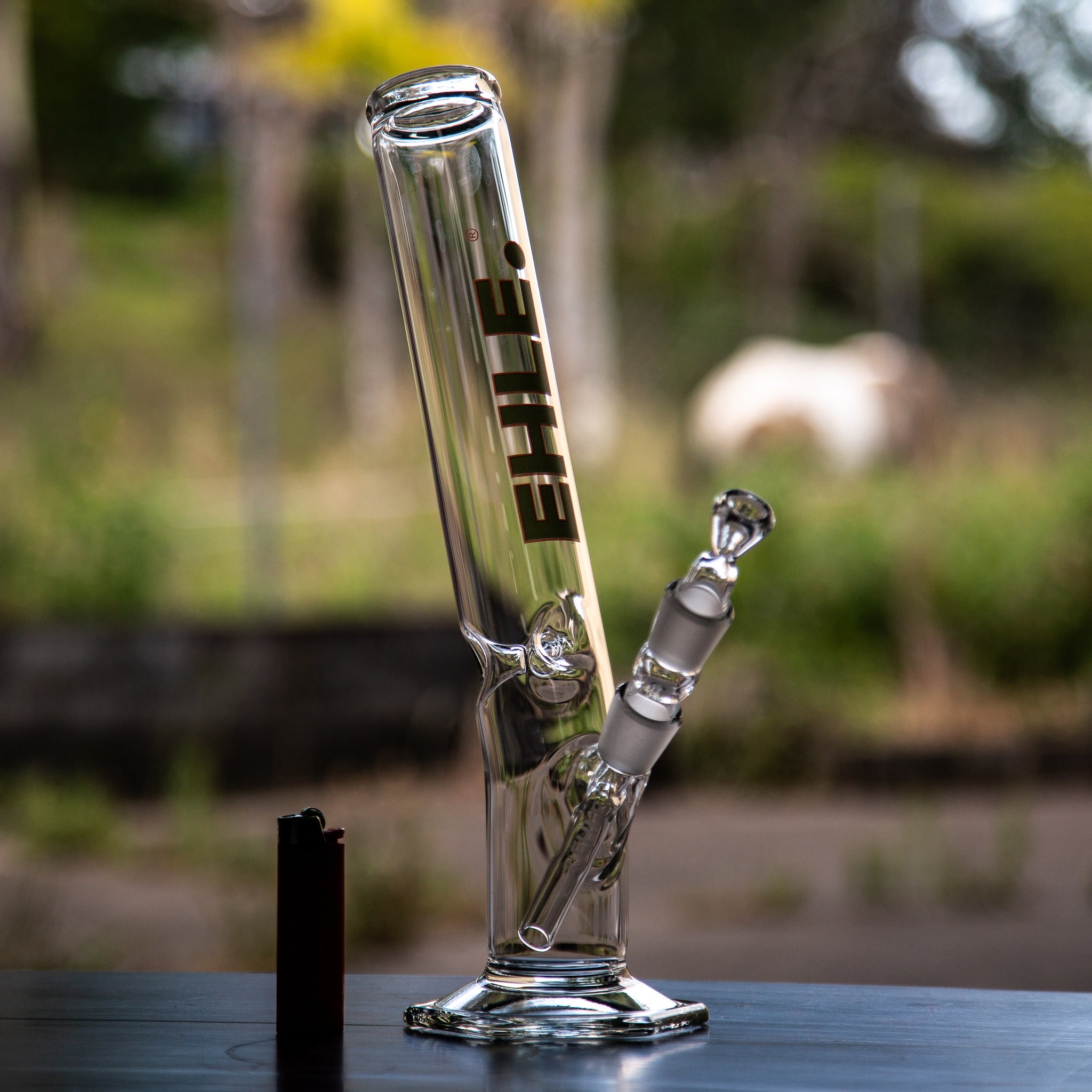EHLE glass 500ml glass bongs and smoking pipes.