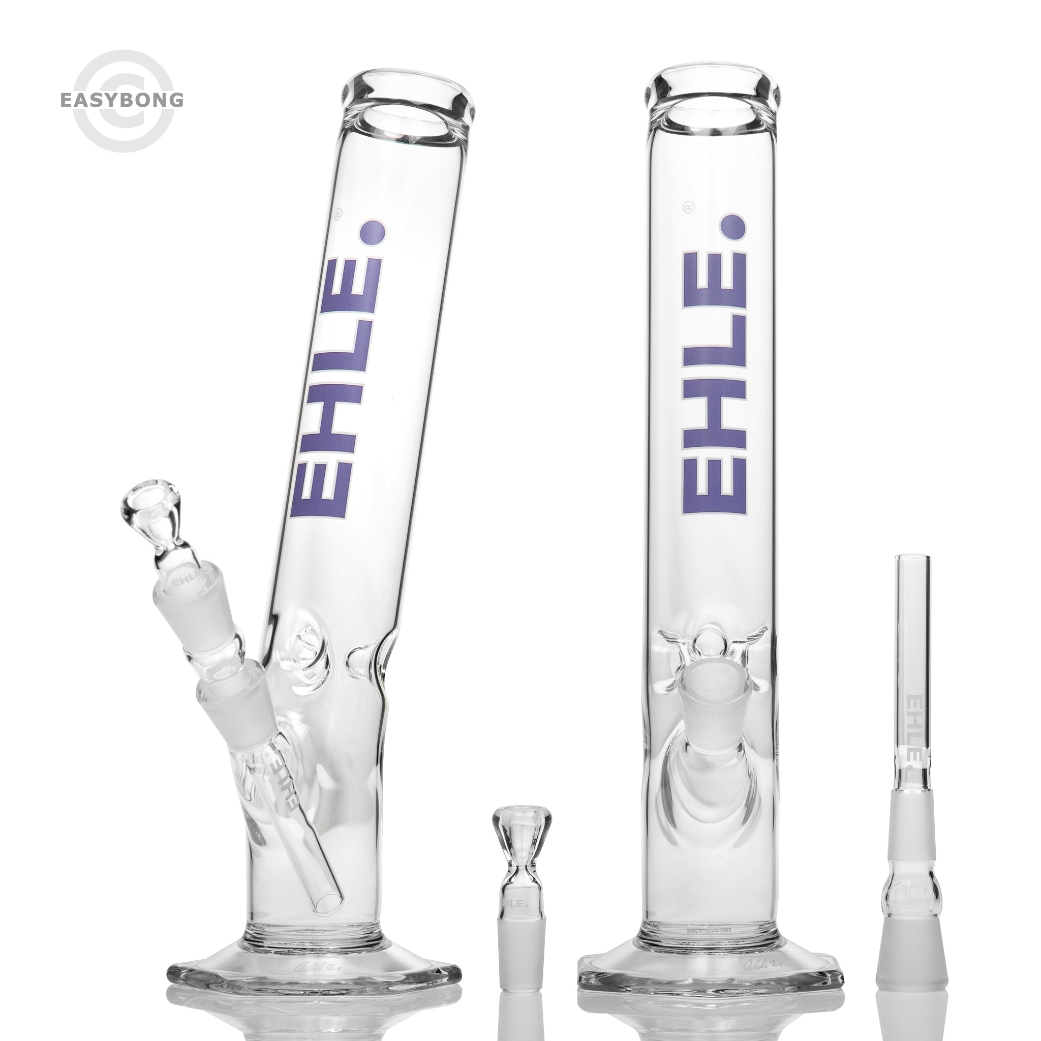 Purple label EHLE glass bongs in Australia.