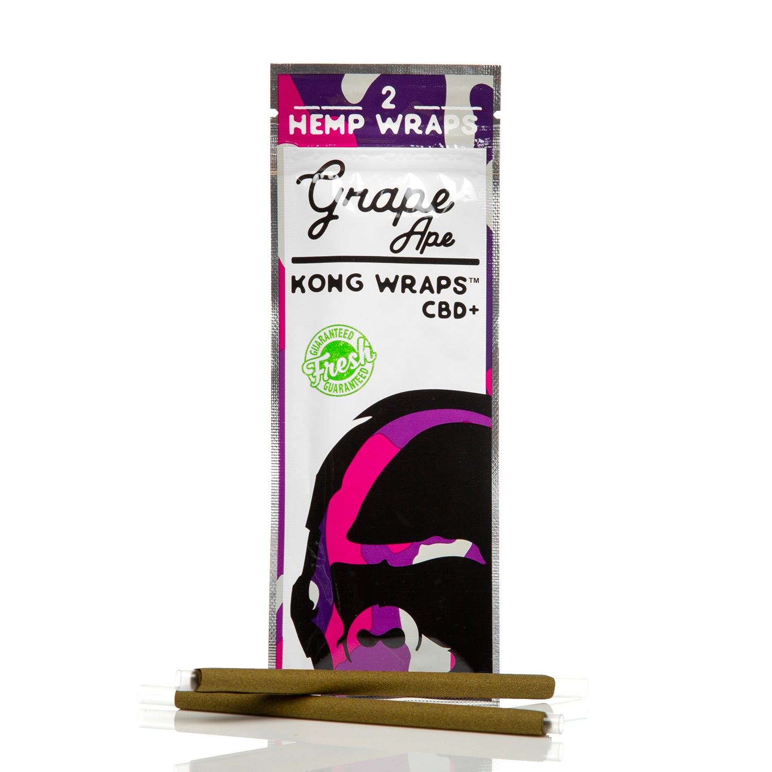 Kong hemp bunt wraps in grape flavour with CBD