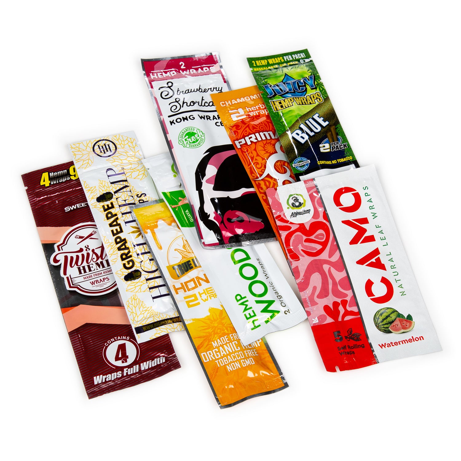 Hemp Wraps Sampler Pack