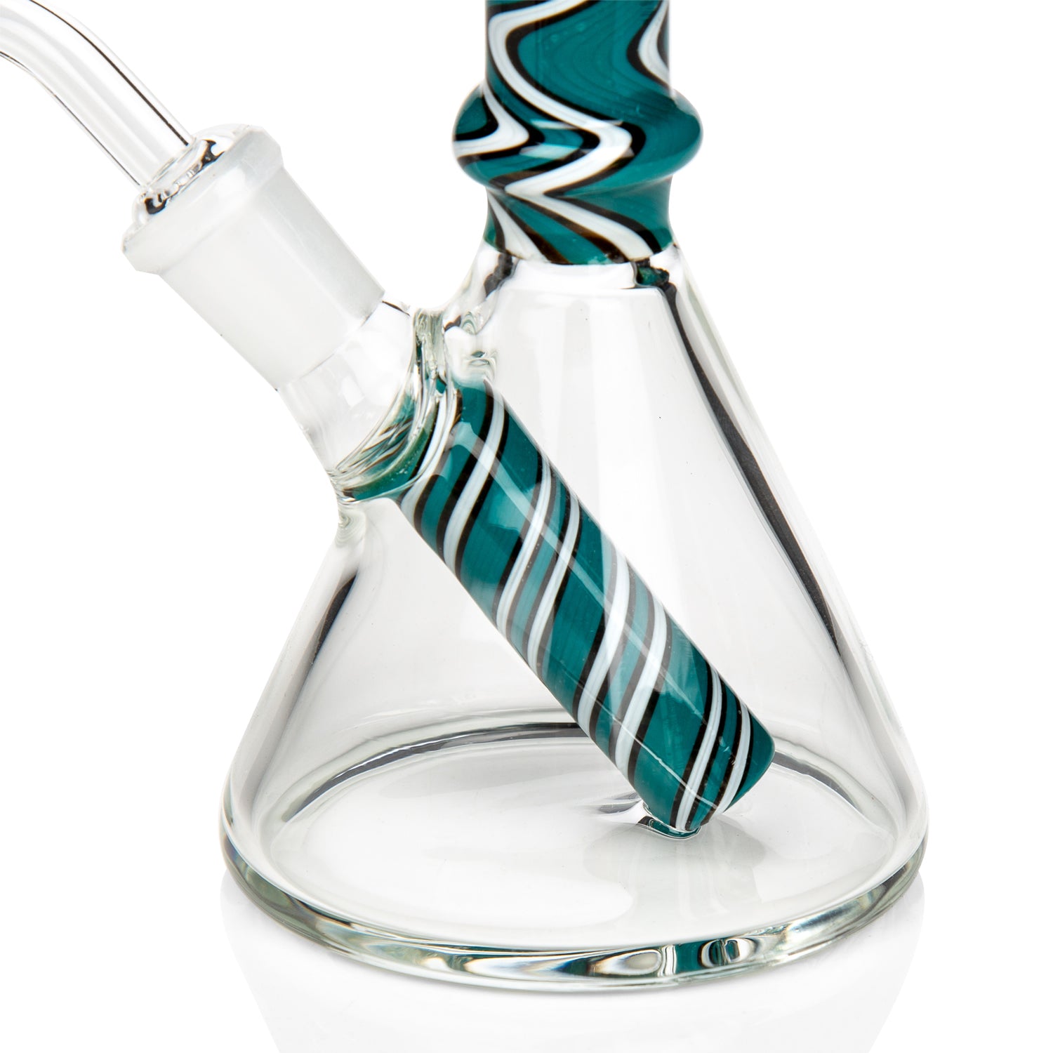HITTN Glass Wig Wag Beaker Dab Rig 17cm
