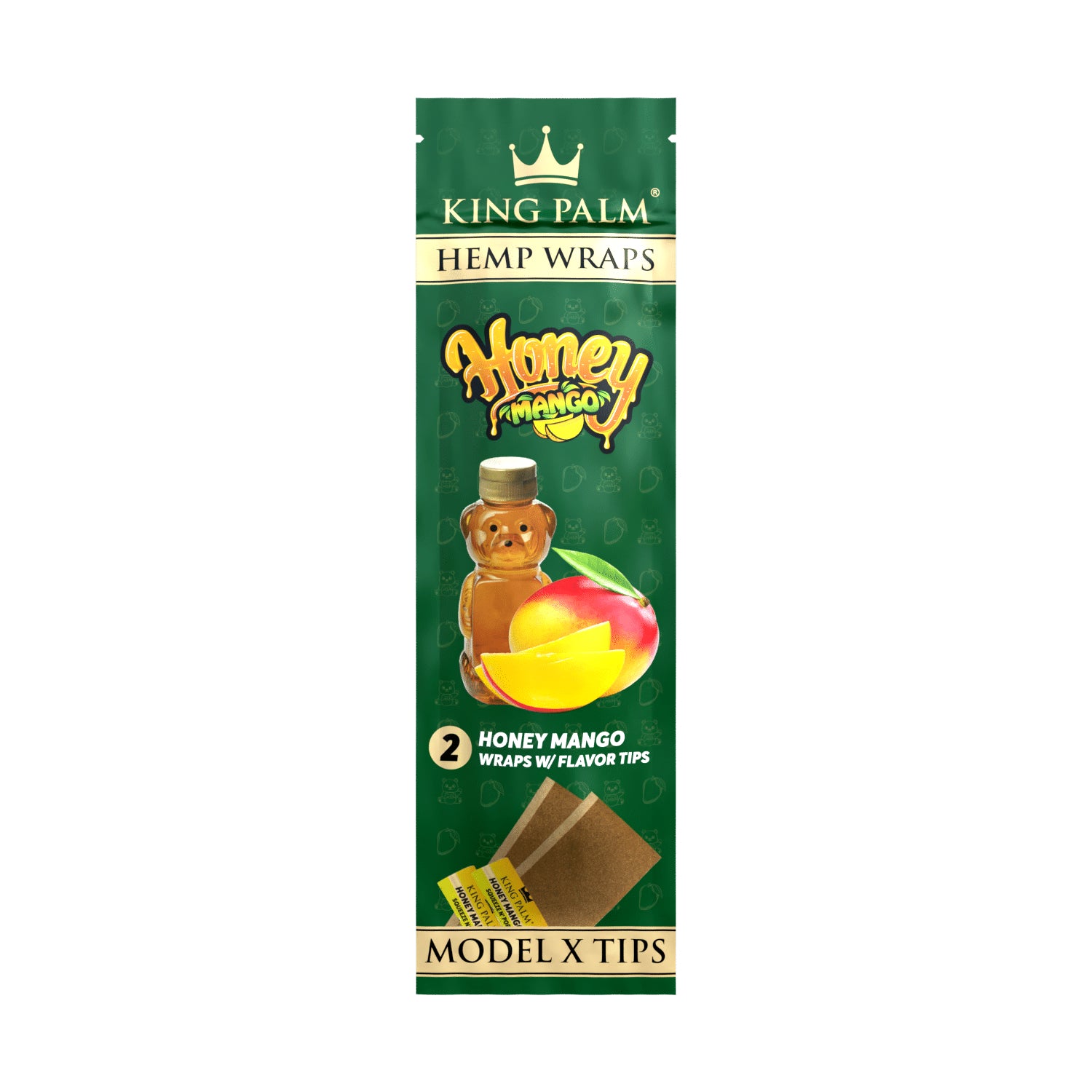 King Palm honey flavoured hemp wraps