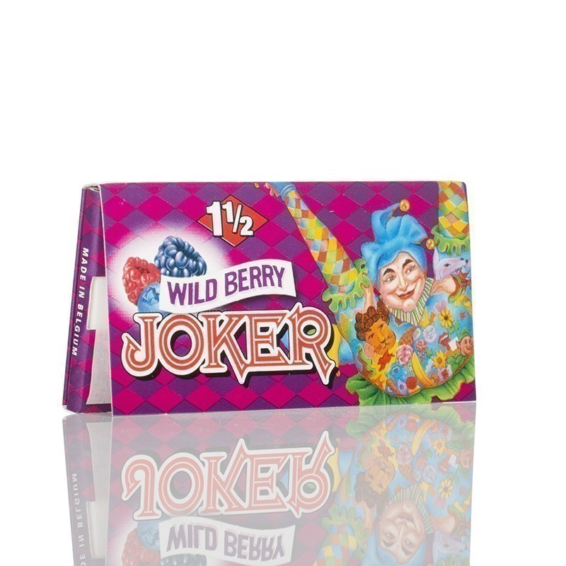 Joker brand wild berry flavoured rolling papers.