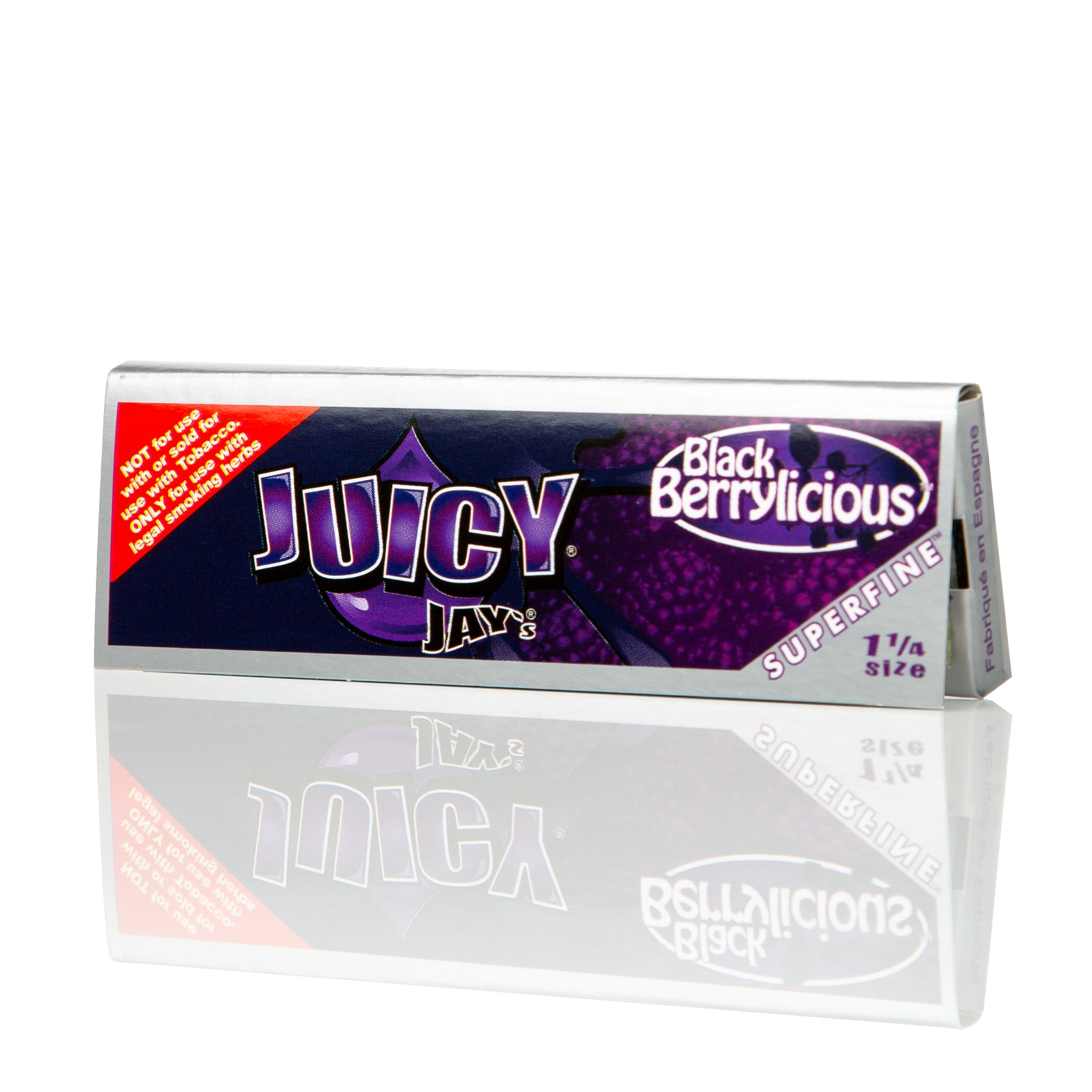 Juicy Jay's Black Berry flavoured superfine rolling papers.