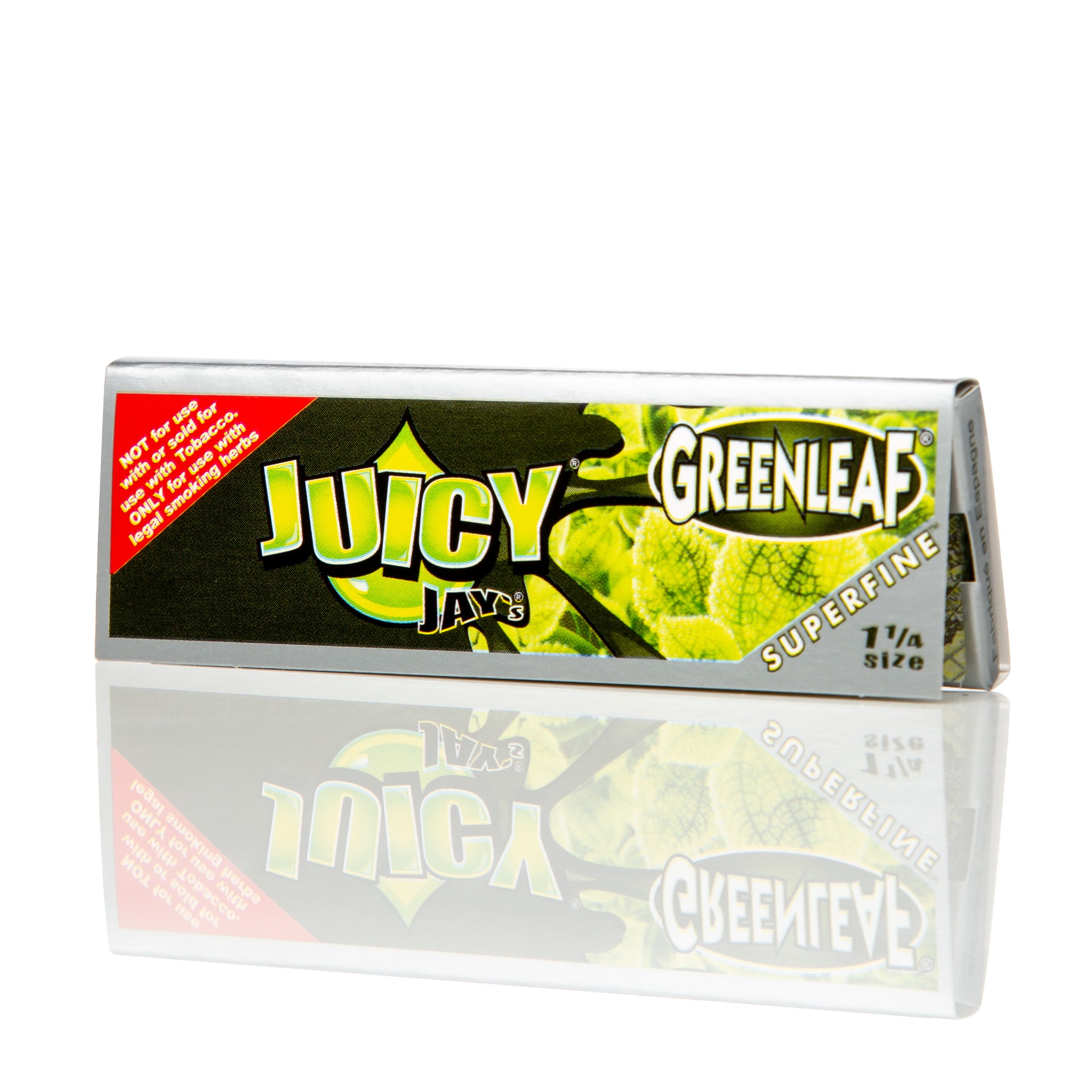 Juicy Jay's Greenleaf flavoured superfine rolling papers.