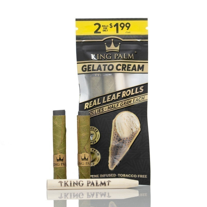 King Palm Real Leaf Rolls 0.5g 2pk