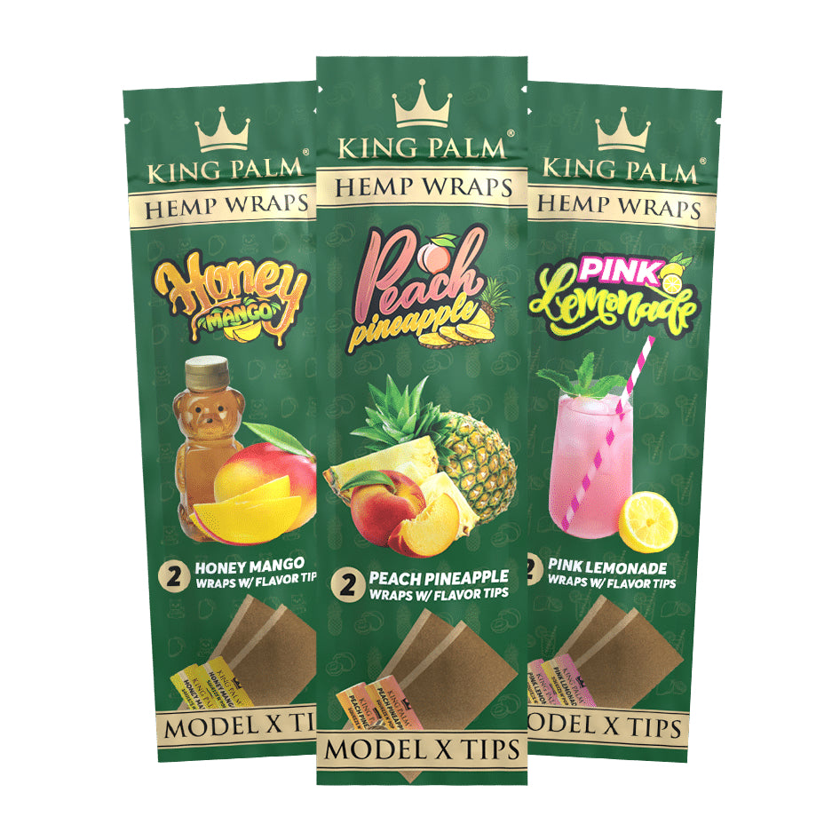 King Palm hemp wraps in random flavous