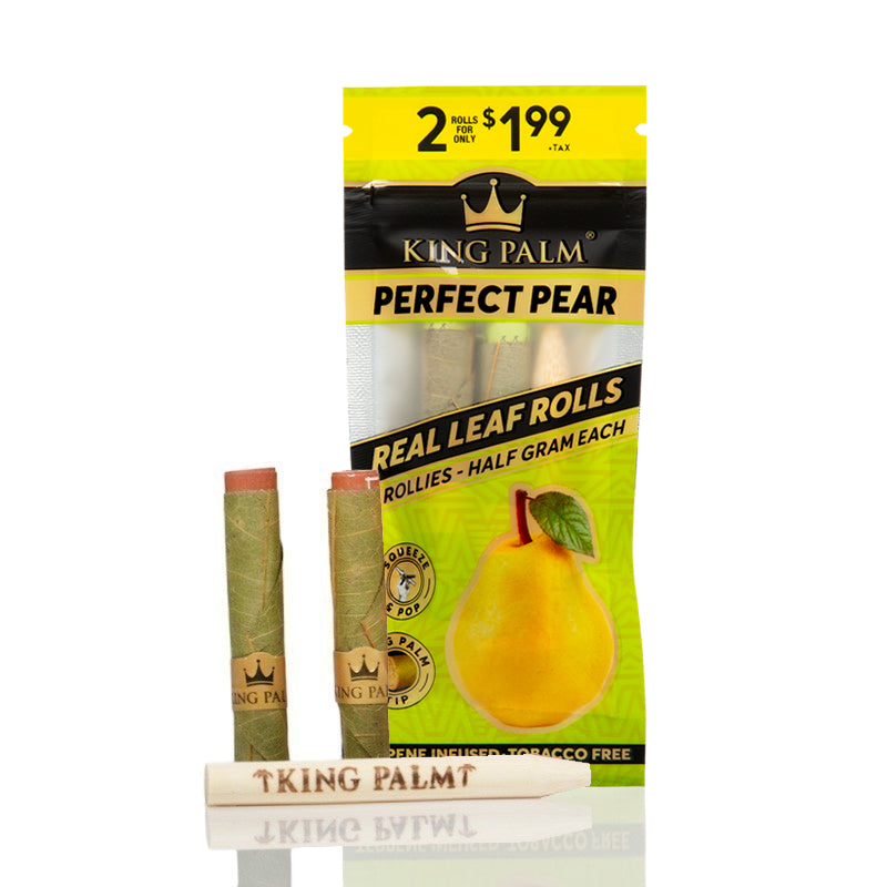 King Palm Real Leaf Rolls 0.5g 2pk