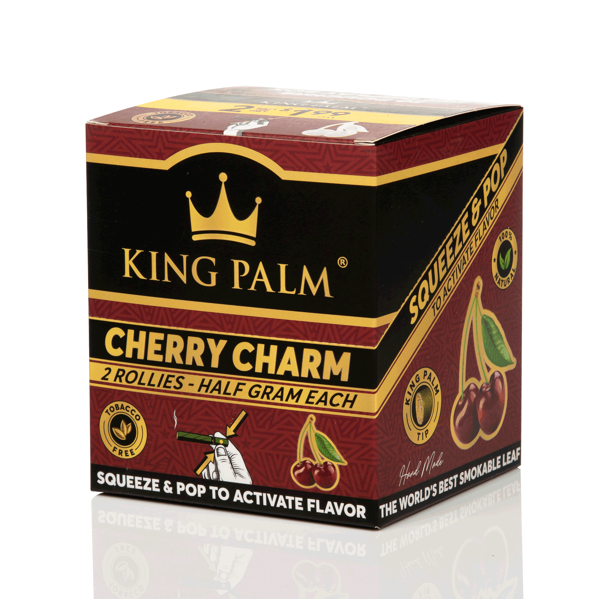 King Palm Real Leaf Rolls 0.5g 2pk