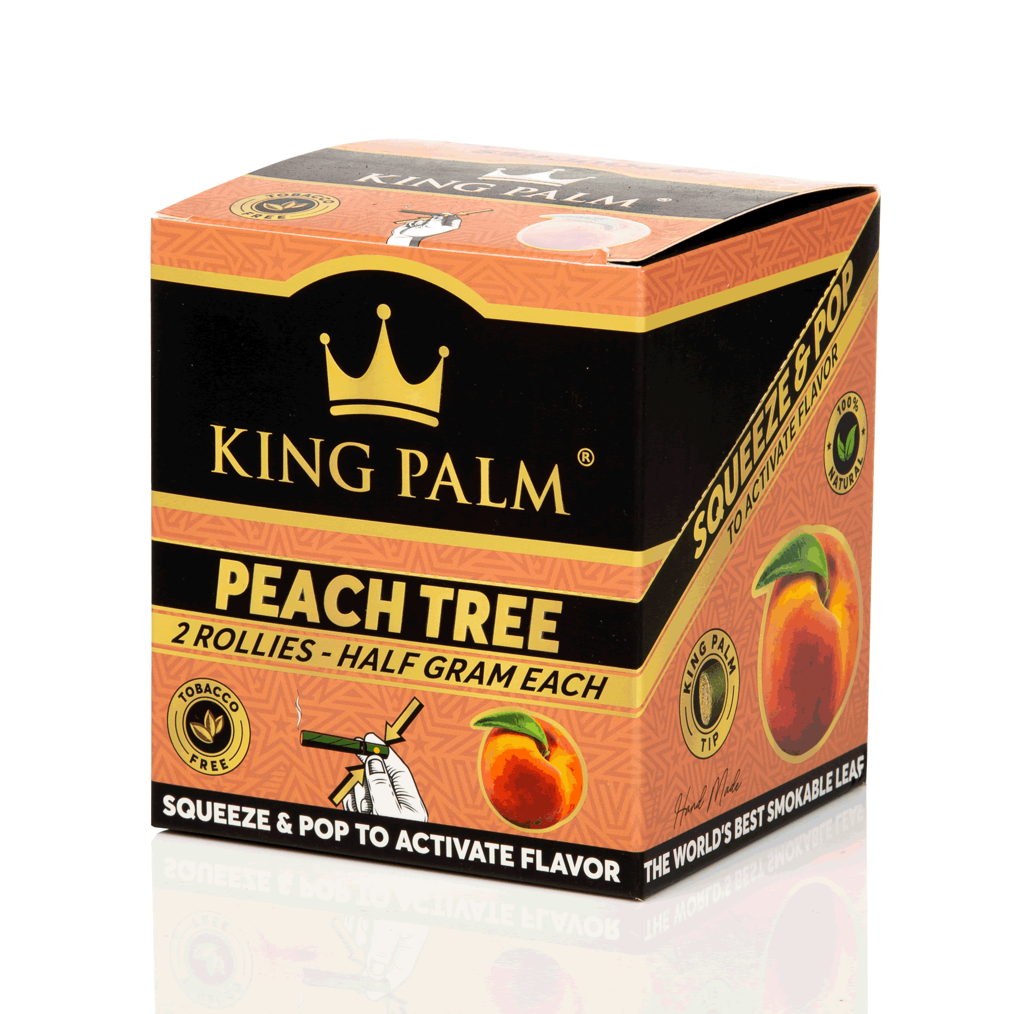 King Palm Real Leaf Rolls 0.5g 2pk