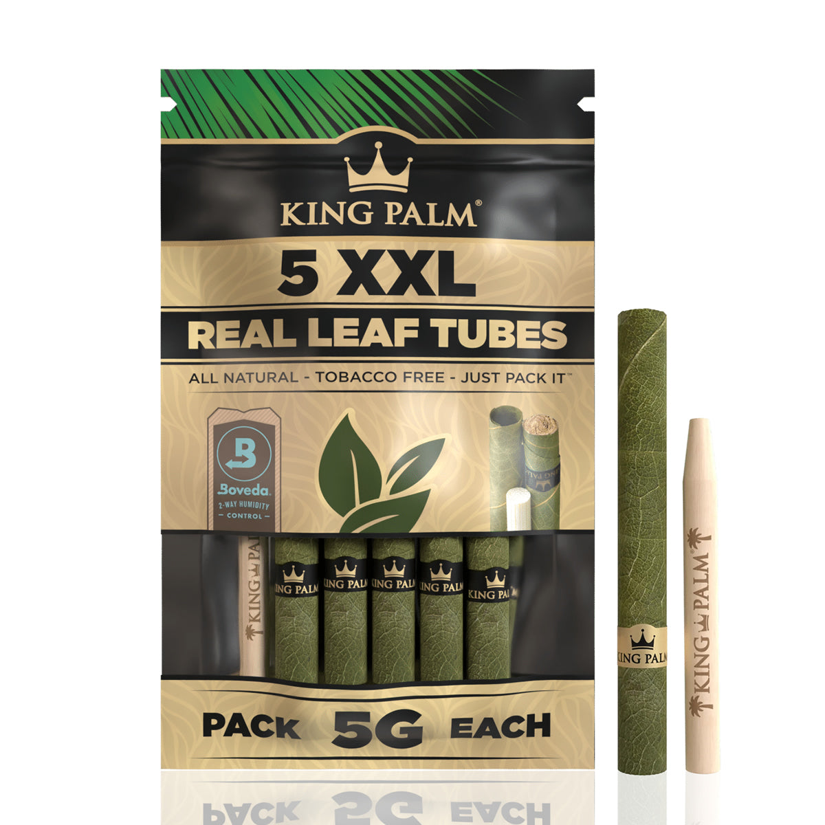 King Palm Real Leaf Rolls XXL 5pk