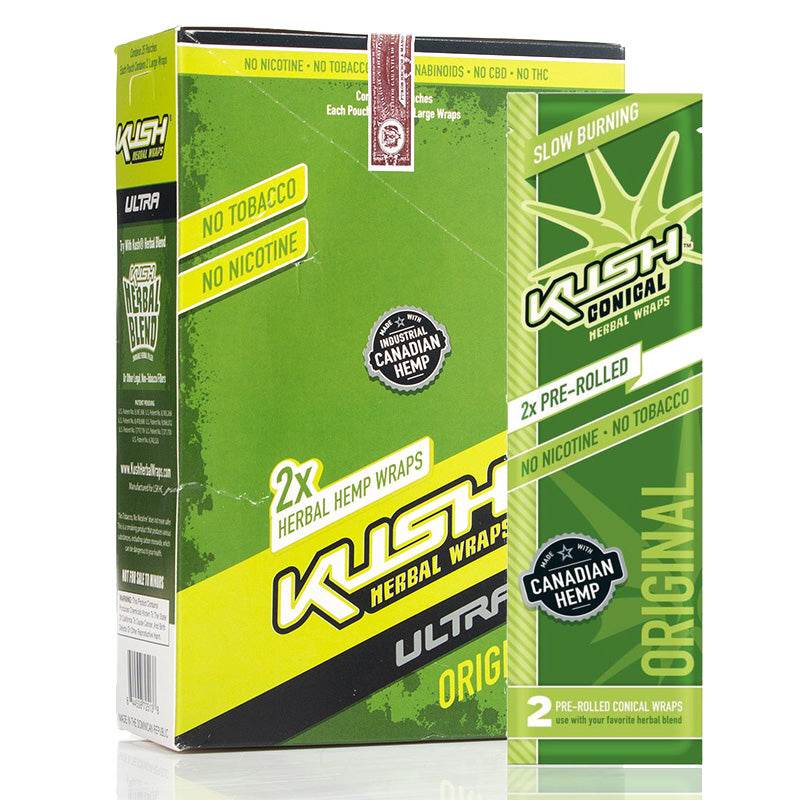 Kush Herbal Hemp Wraps 2pk