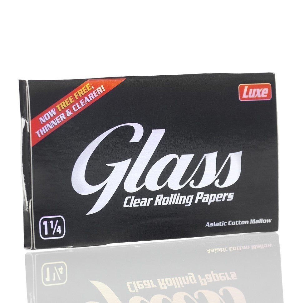 Luxe Glass Clear Rolling Papers