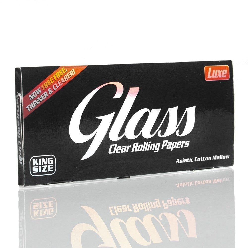 Luxe Glass Clear Rolling Papers