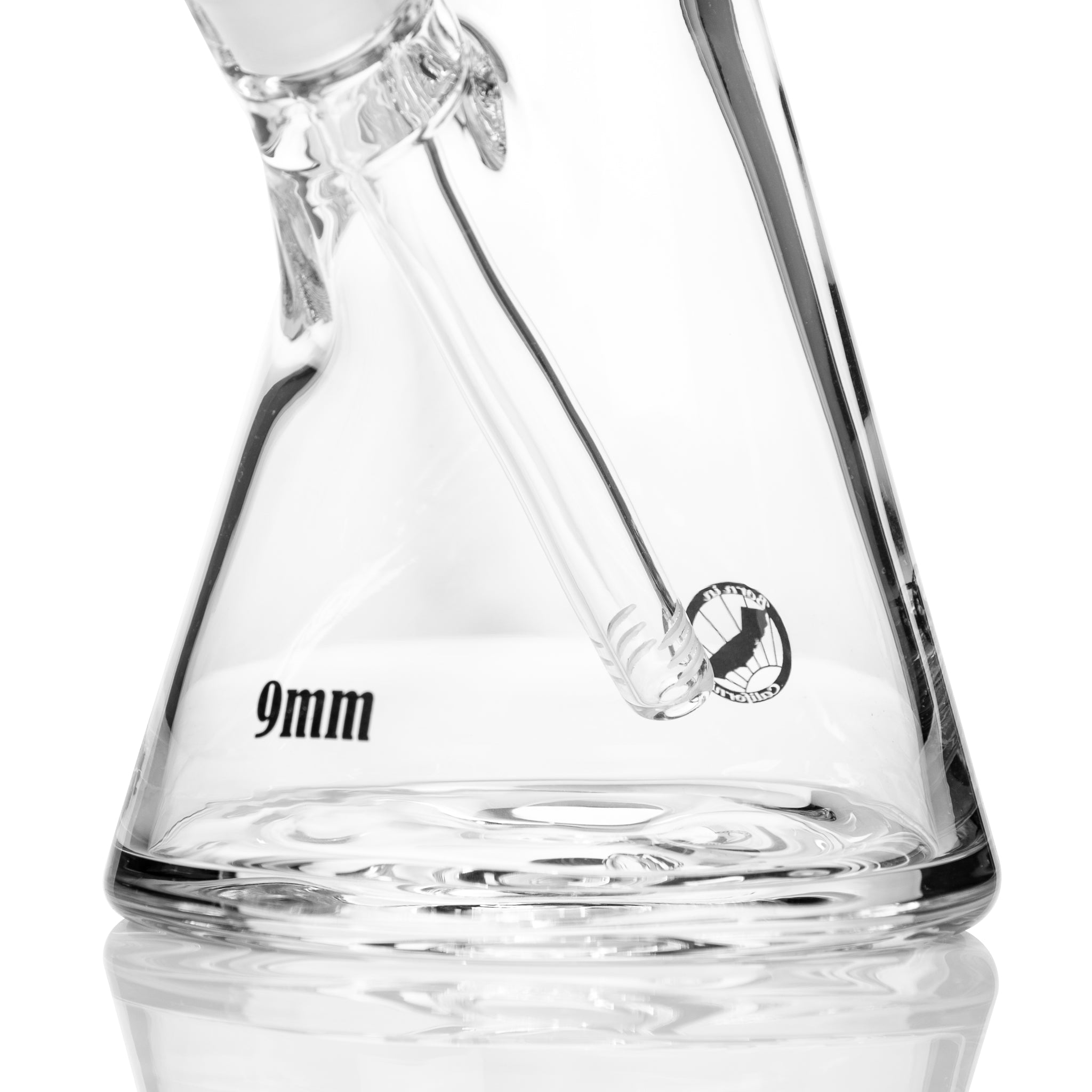9mm thick glass beaker bongs.