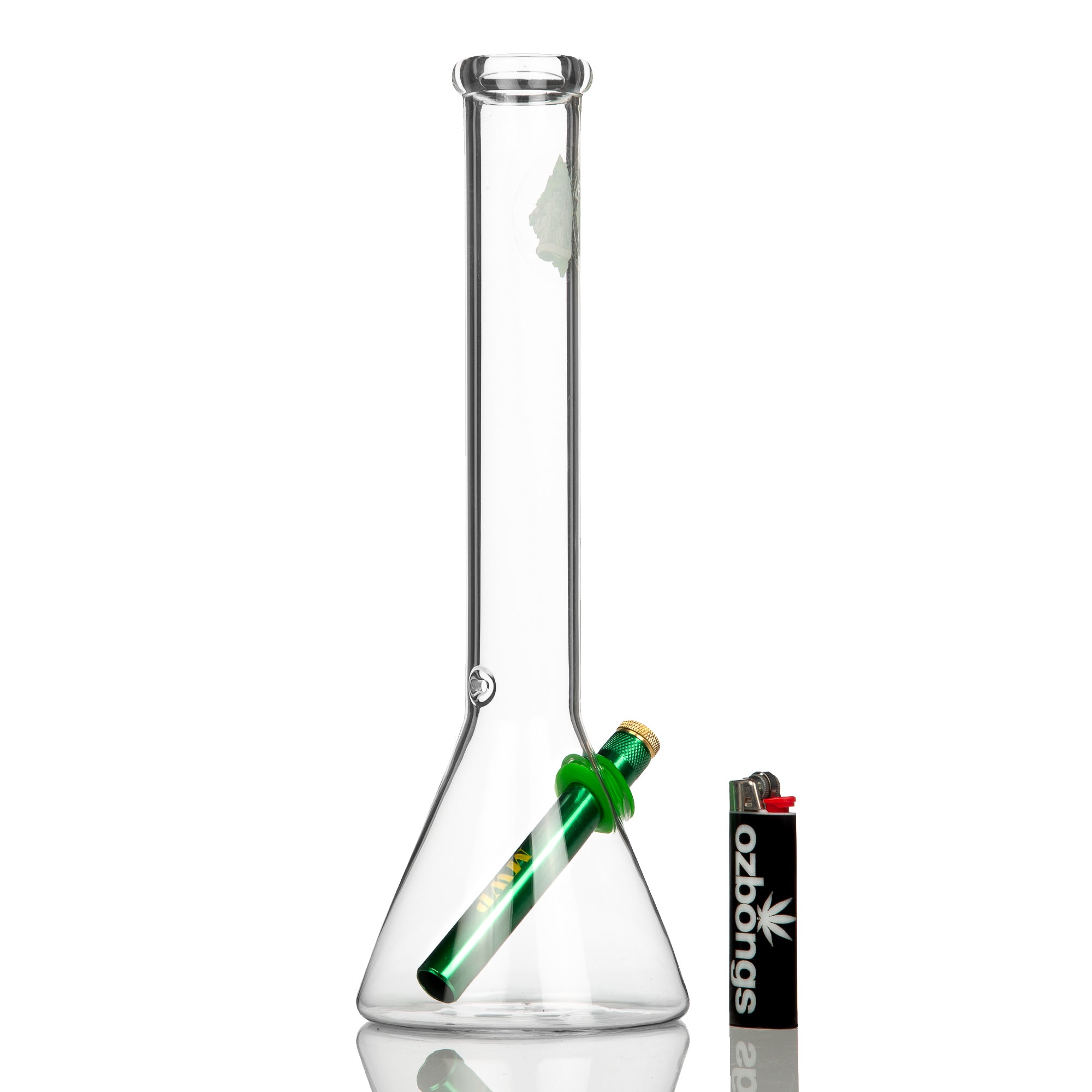MWP Cheap Glass Beaker Bong Large 30cm