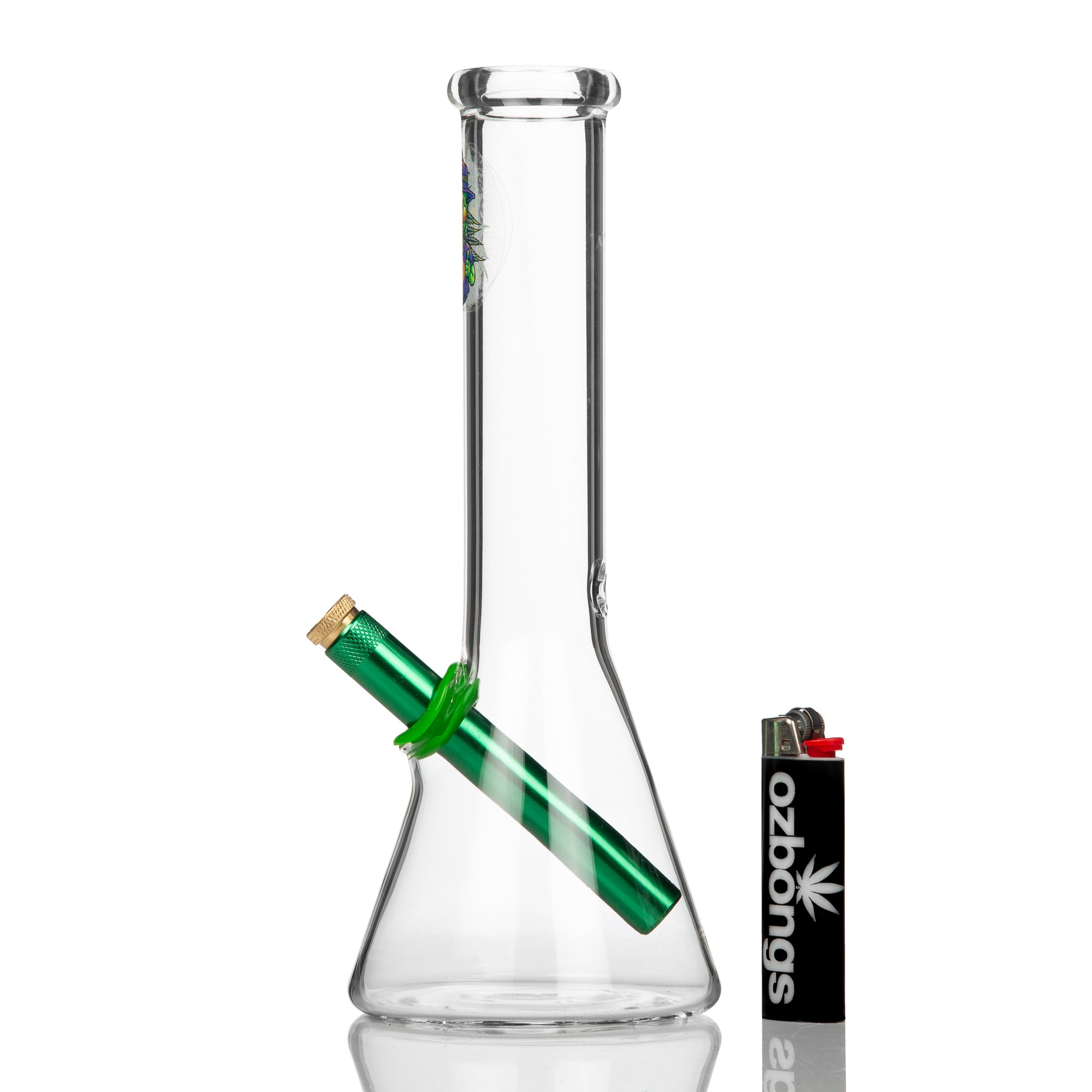 MWP Cheap Glass Beaker Bong Medium 25cm