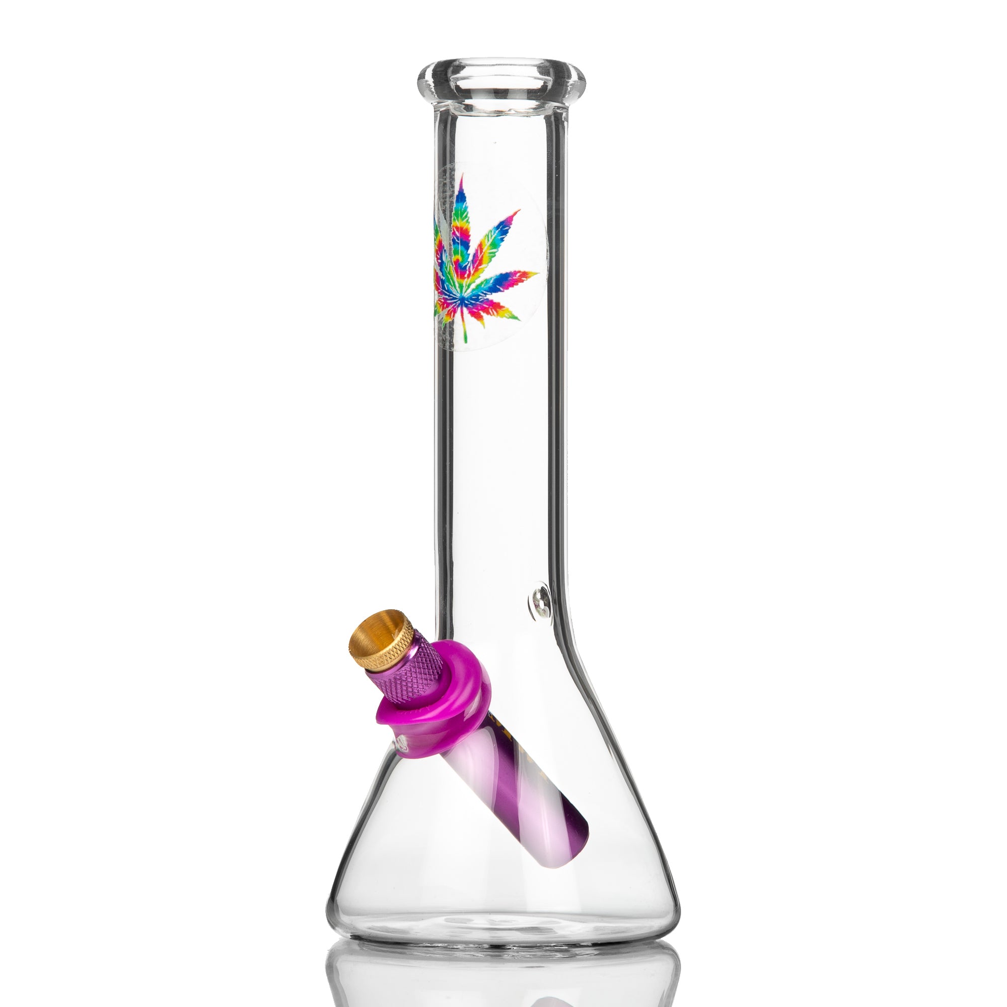 MWP Cheap Glass Beaker Bong Small 20cm
