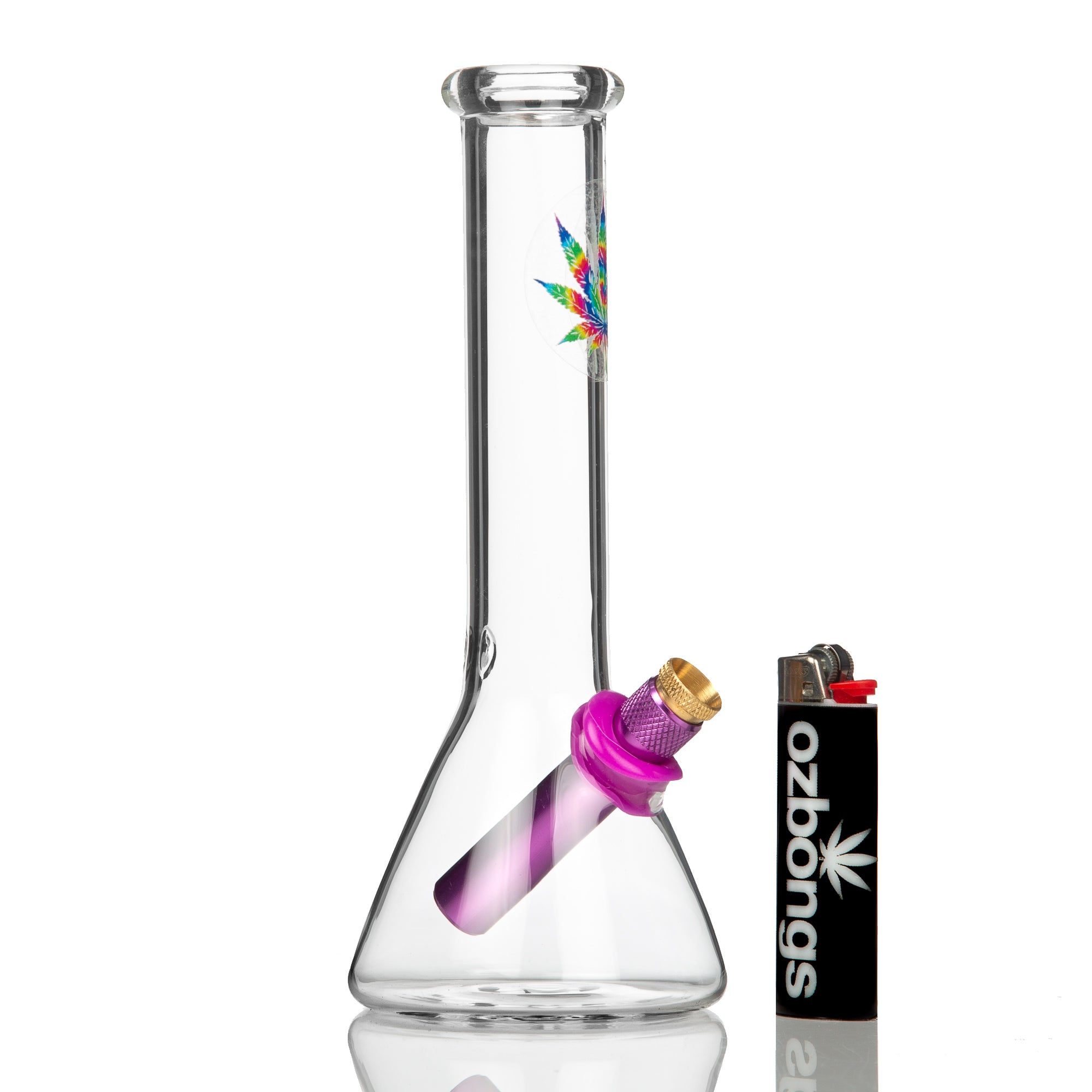 MWP Cheap Glass Beaker Bong Small 20cm