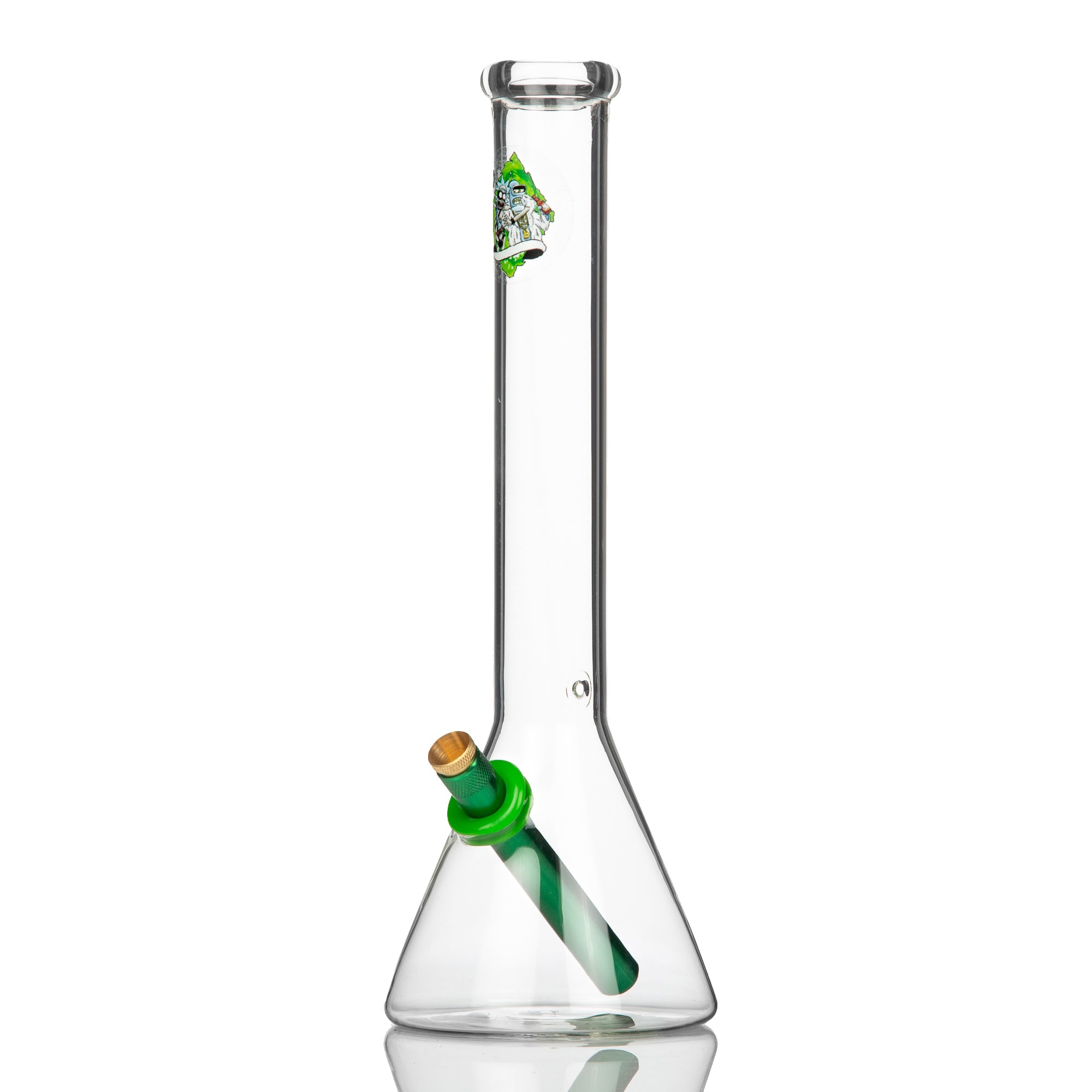 MWP Cheap Glass Beaker Bong Large 30cm