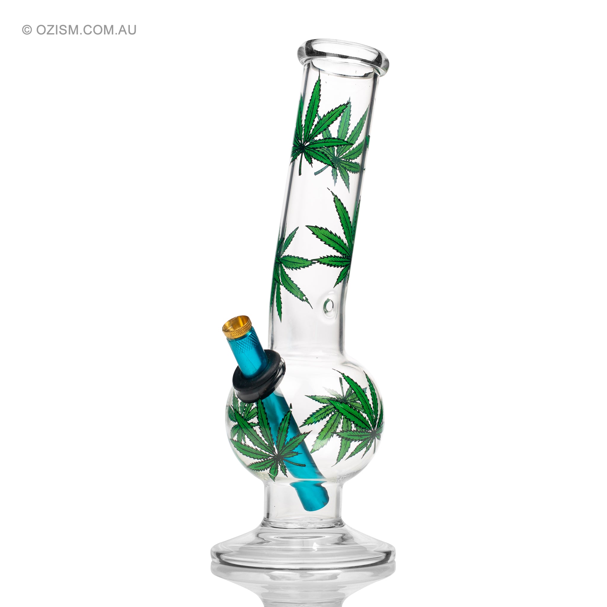 MWP aussie style glass bong for use with medical cannabis.