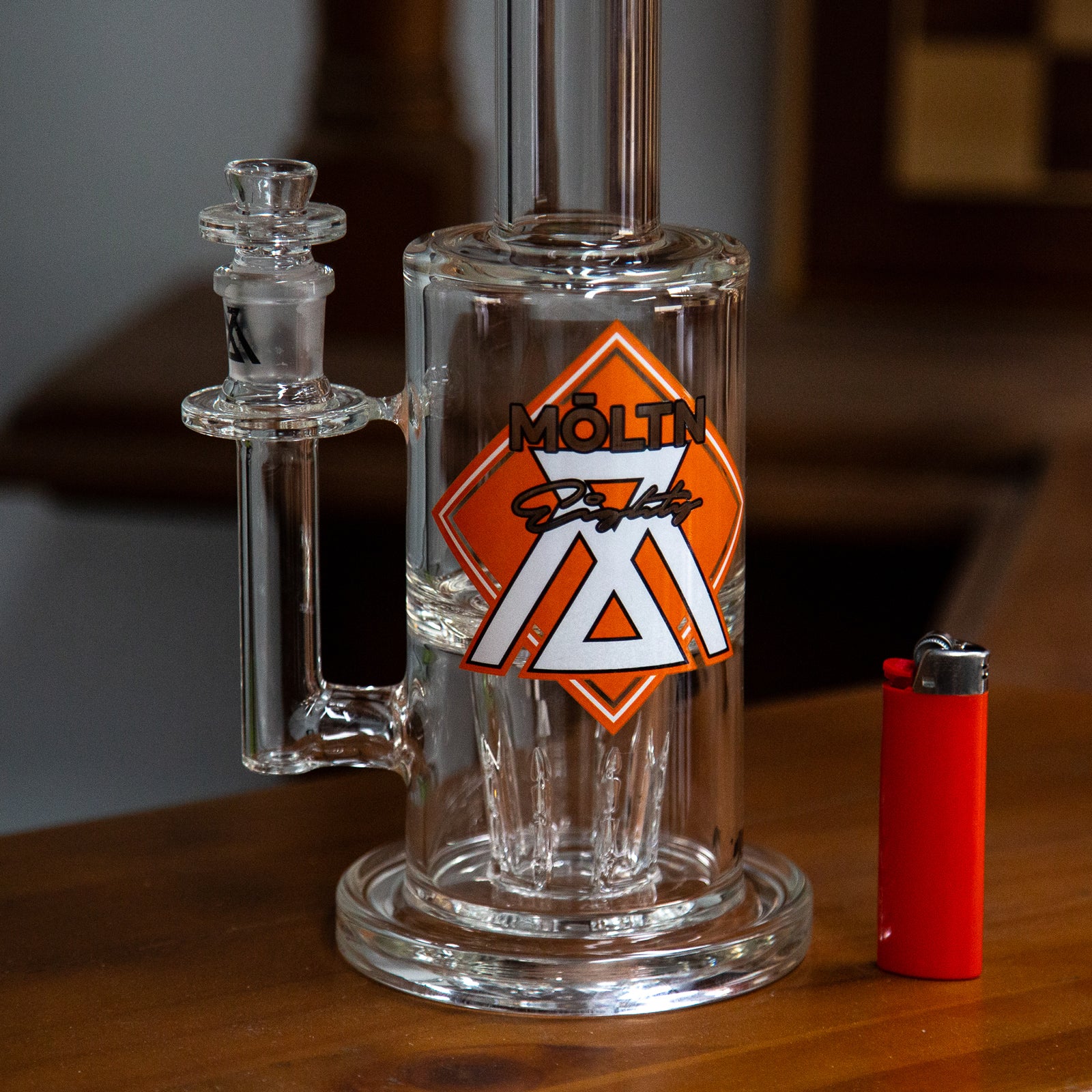 Móltn 80mm Short Single GYZR Glass Bong