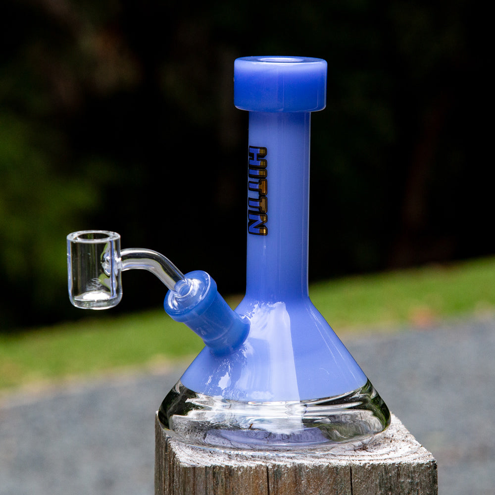 HITTN Glass Beaker Dab Rig 16cm Green