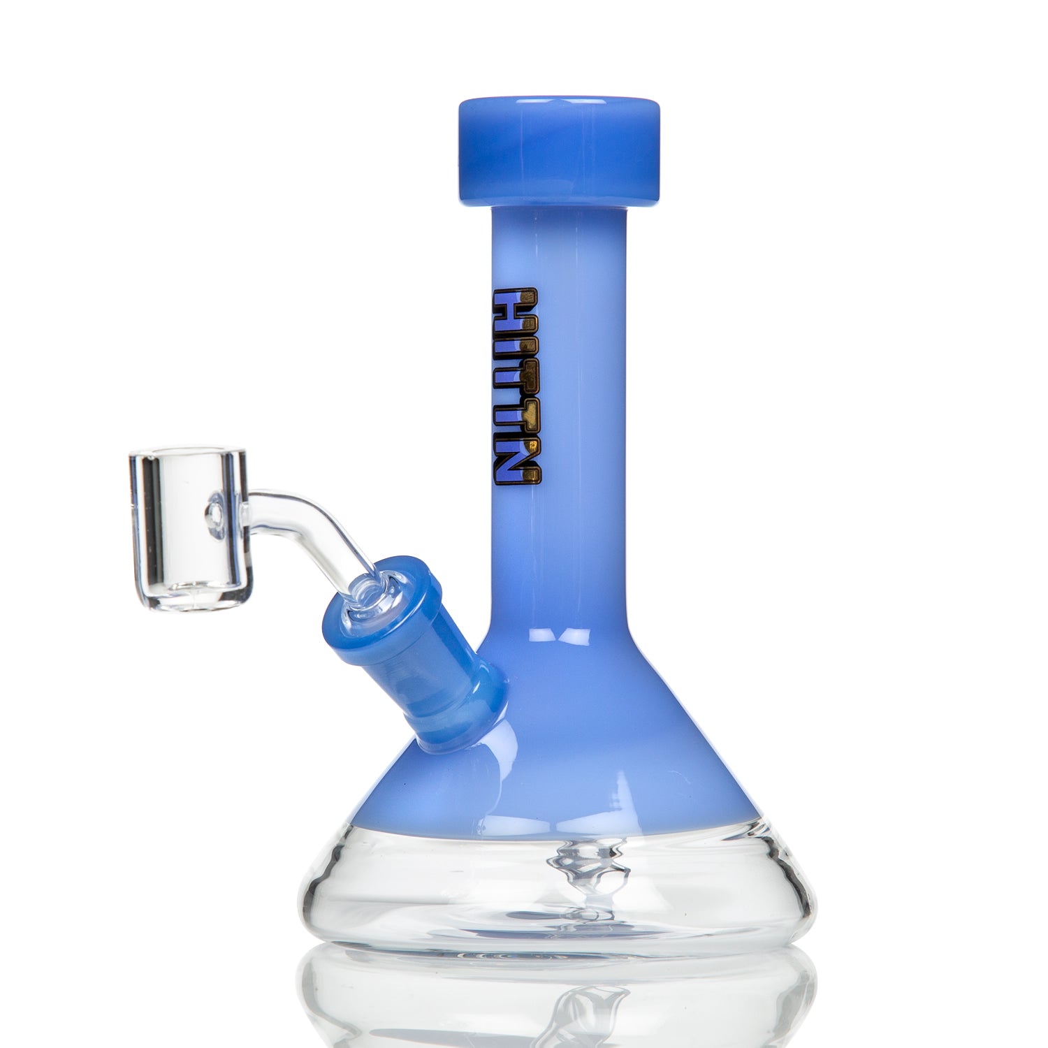 HITTN Glass Beaker Dab Rig 16cm Bue
