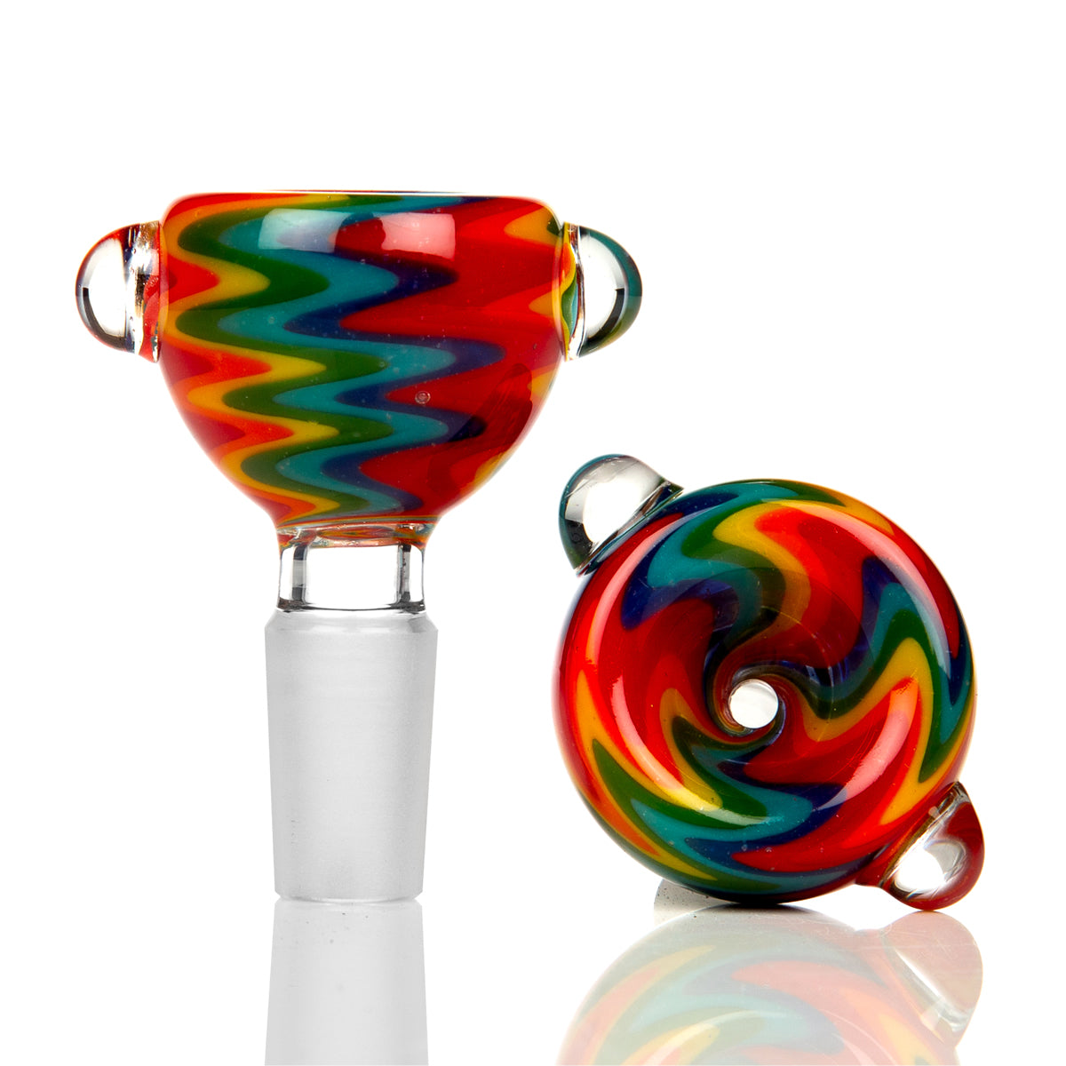 Easy 14mm Worked Glass Cone 019