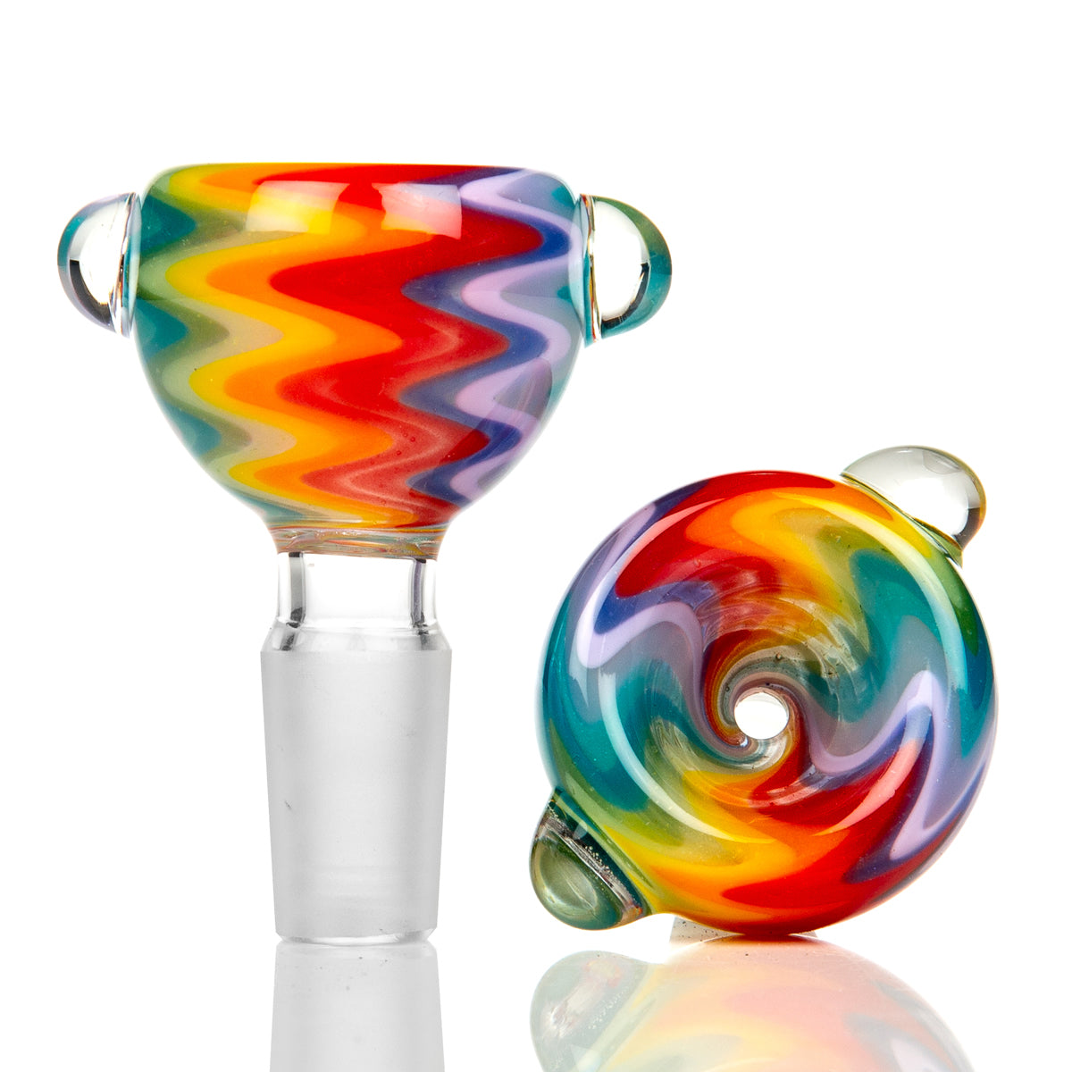 Easy 14mm Worked Glass Cone 020