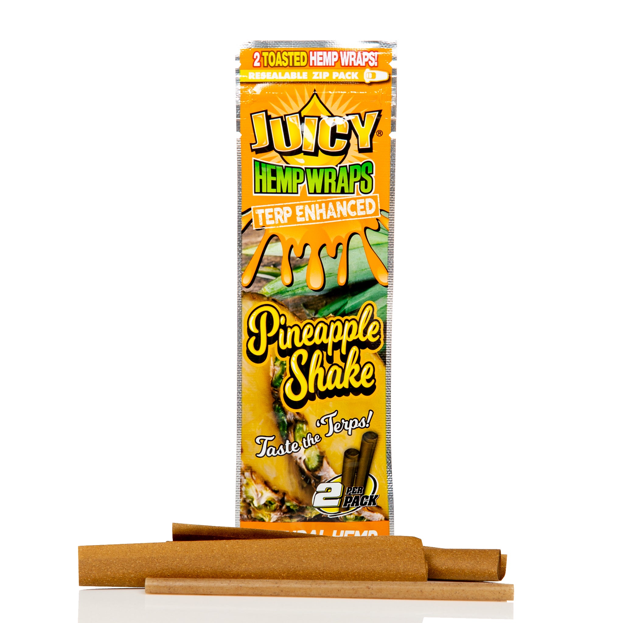 Juicy jays pineapple shake hemp blunt wraps