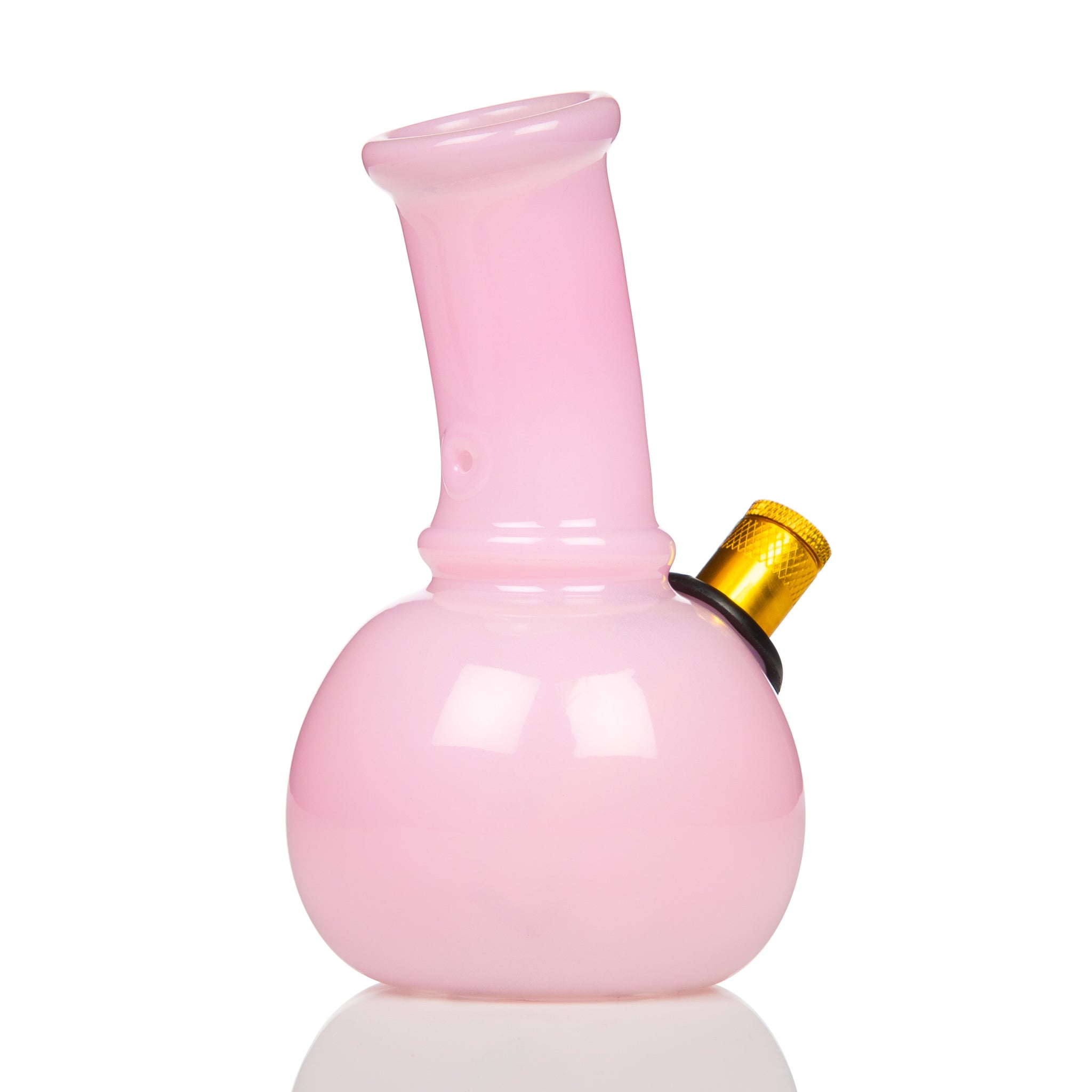 Pink Baby Bubble Glass Bong 15cm