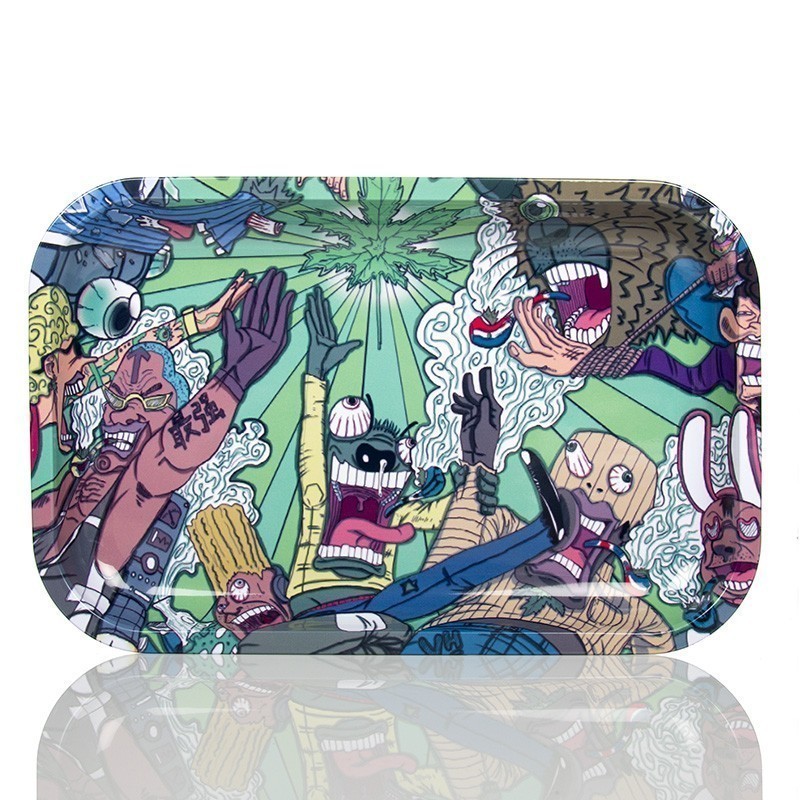 Rolling Tray Rick & Morty Interdimensional Sesh