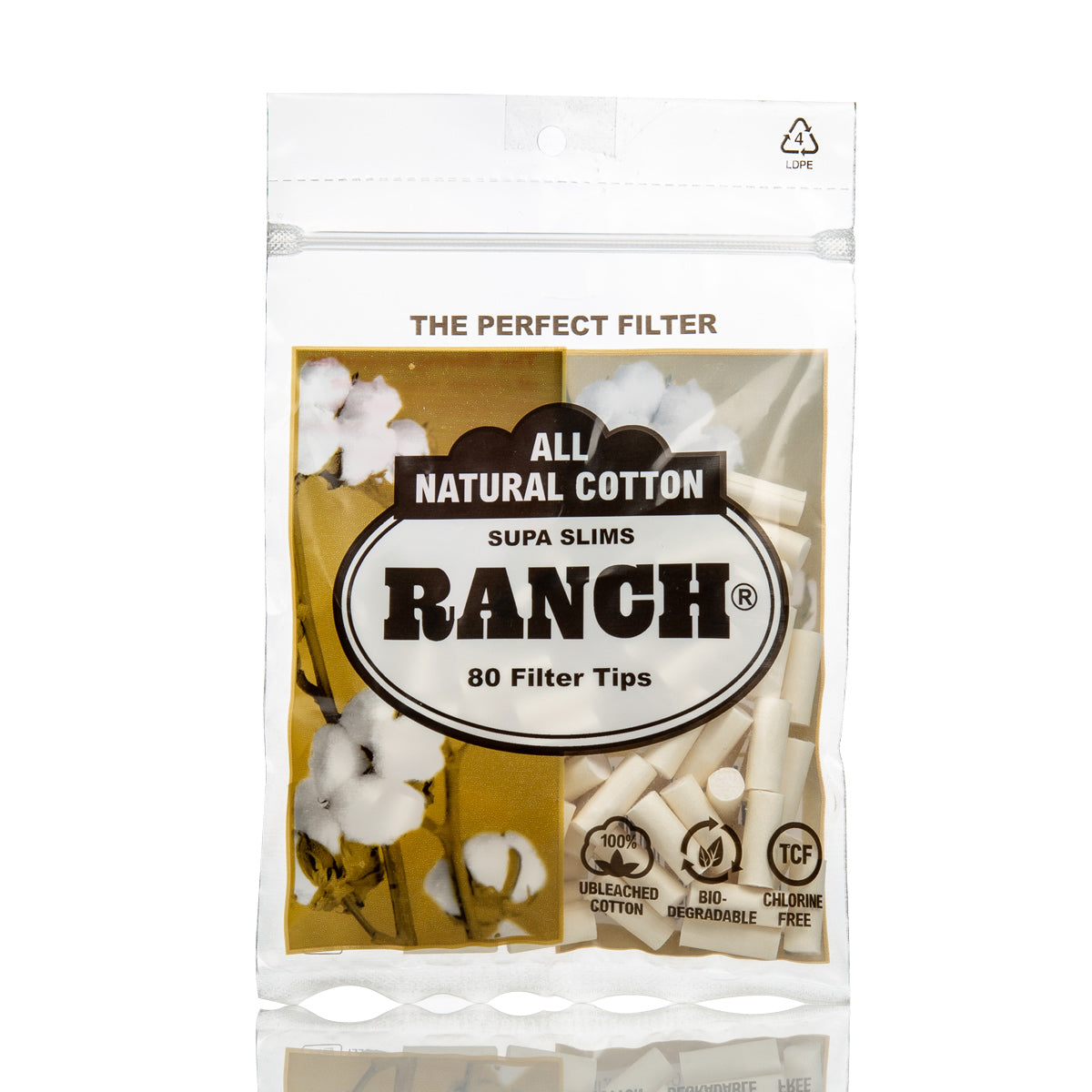 Ranch natural cotton smoking filter tips