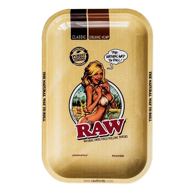 RAW Rolling Tray Medium Lady