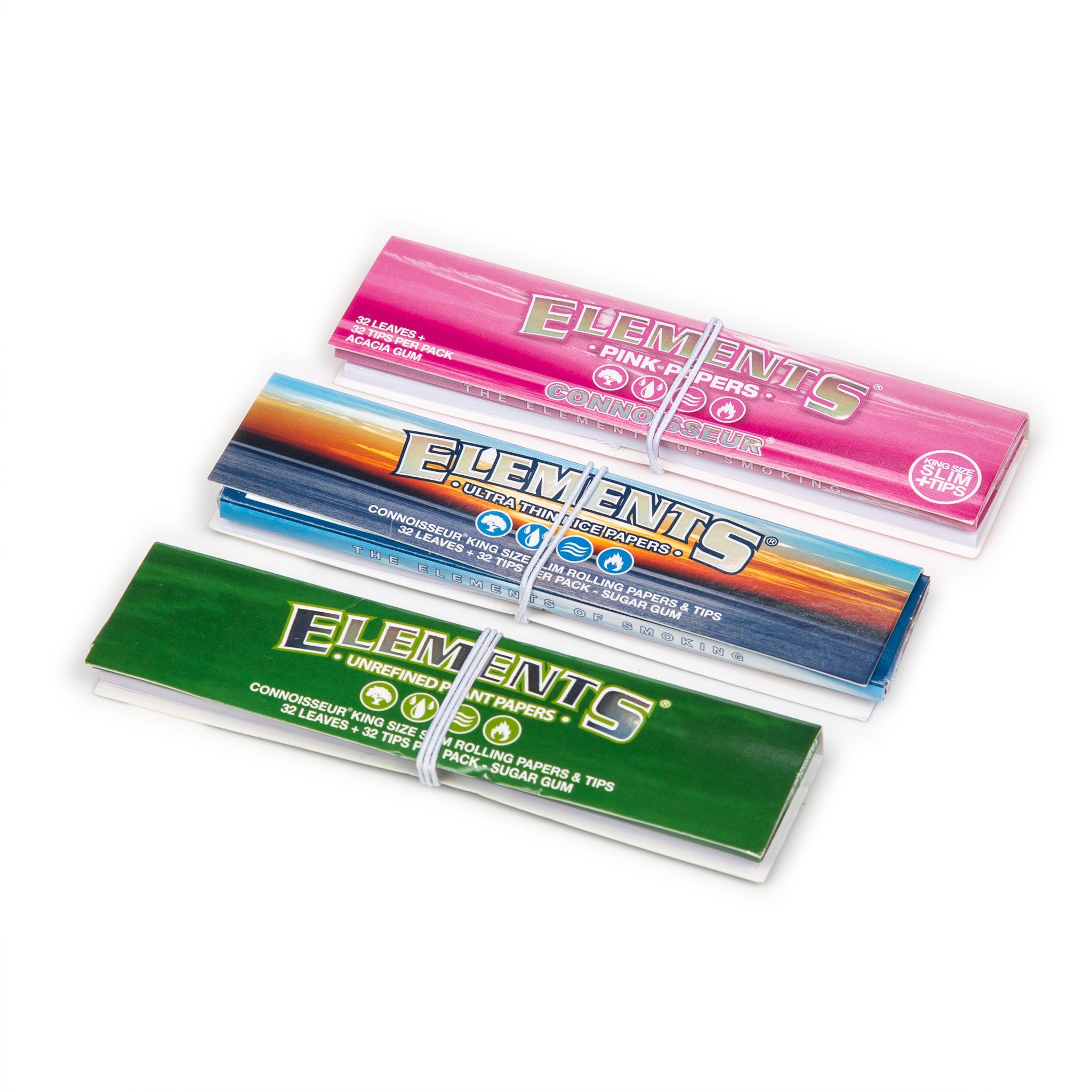 Elements Connoisseur King Size Papers & Tips