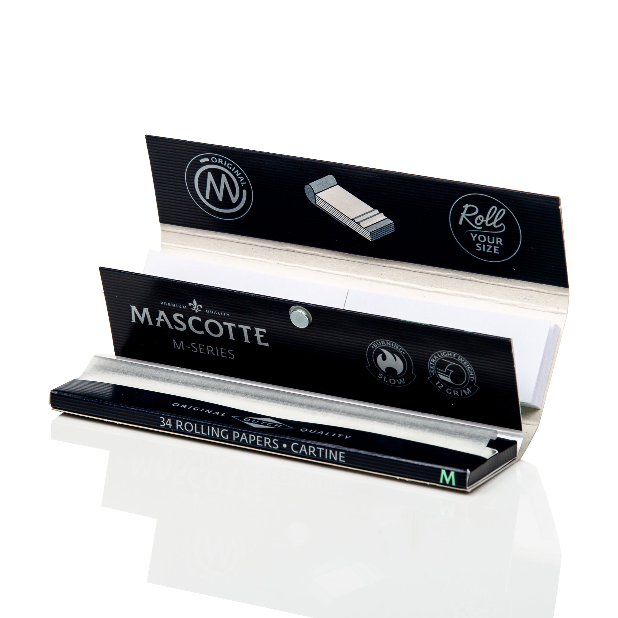 Mascotte M-Series King Size Slim Papers + Tips