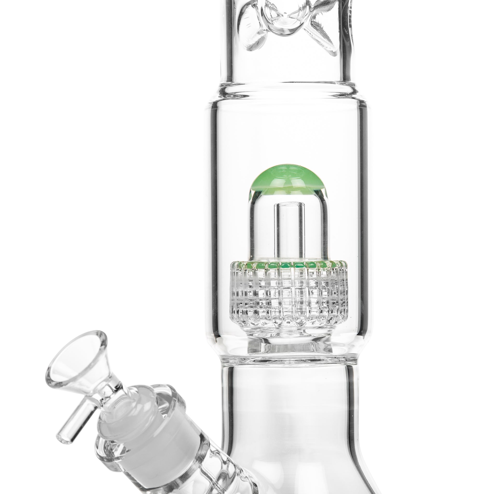 Percolator in glass bong available in Australia. Clear and coloured glass waterpipe available to be shipped Australia wide.