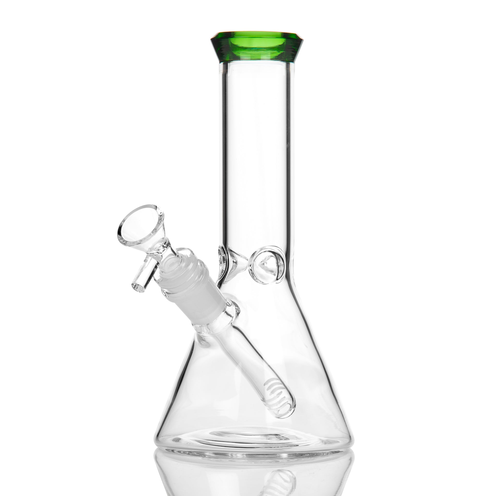 Easy Small Glass Beaker Bong 20cm