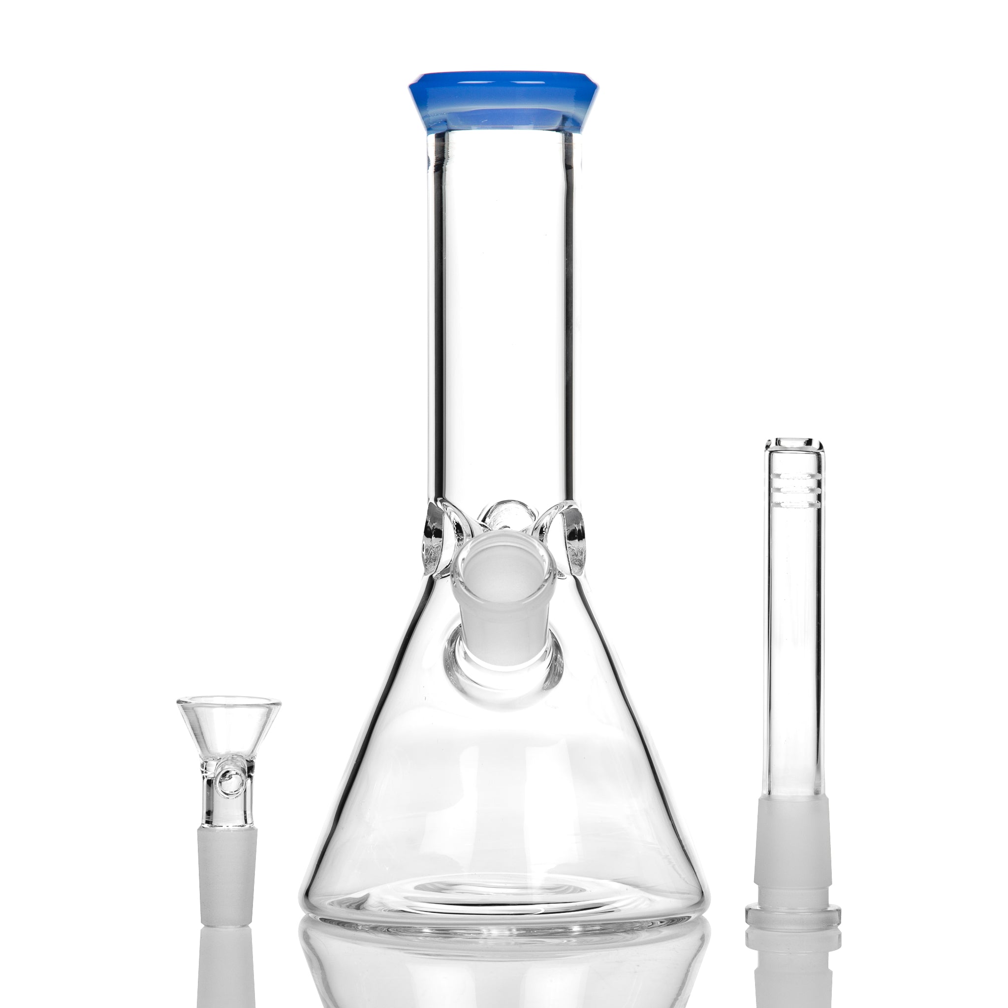 Easy Small Glass Beaker Bong 20cm