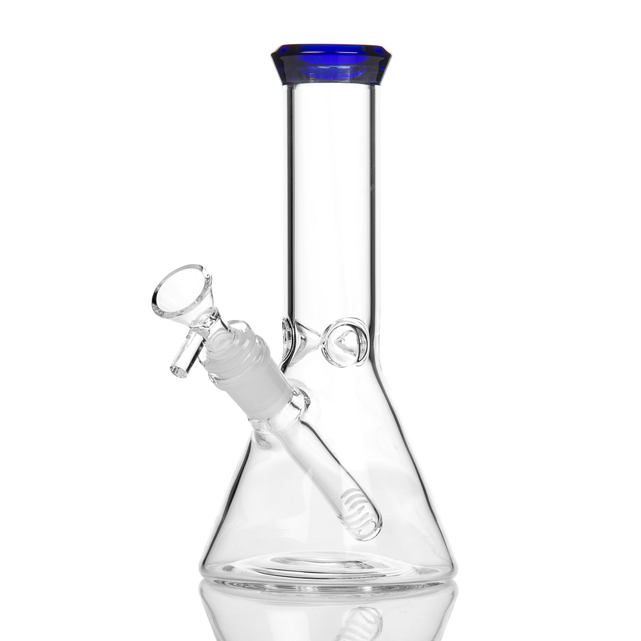 Easy Small Glass Beaker Bong 20cm