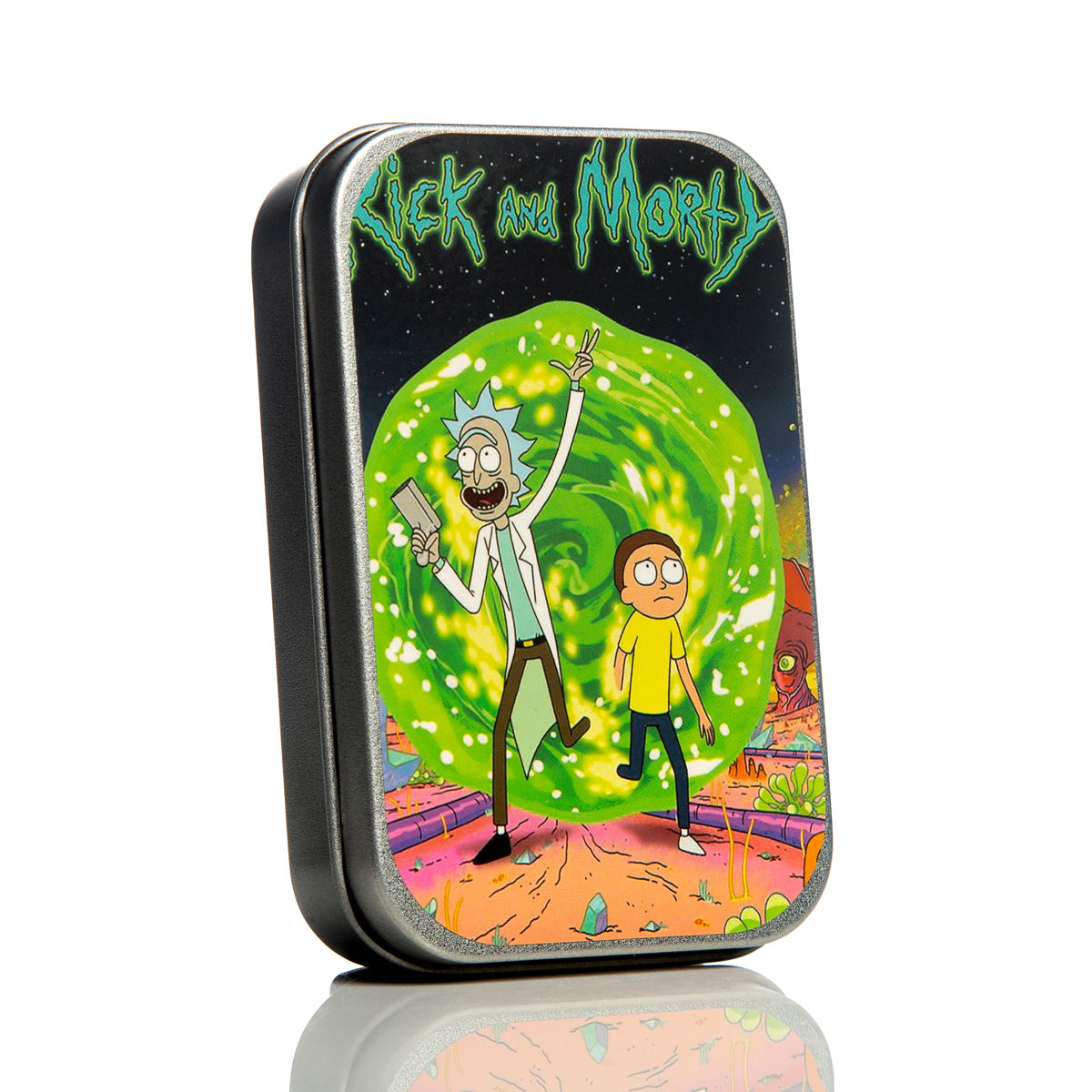 Aluminium Stash Tin Rick & Morty 04