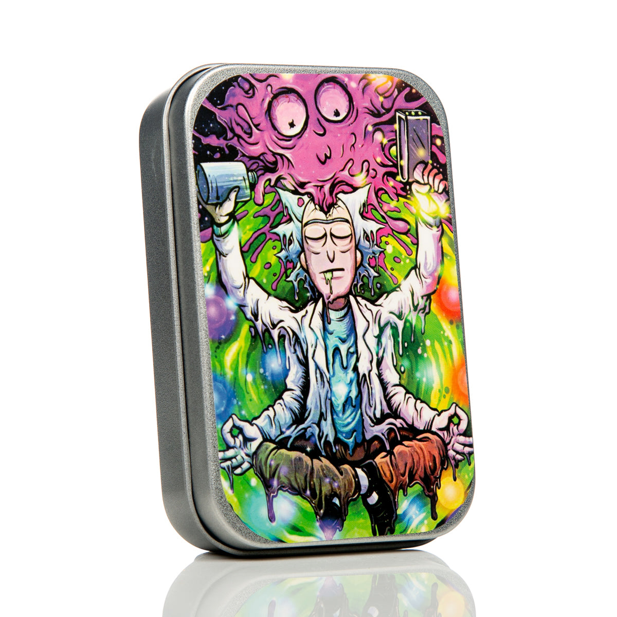 Aluminium Stash Tin Rick & Morty 02